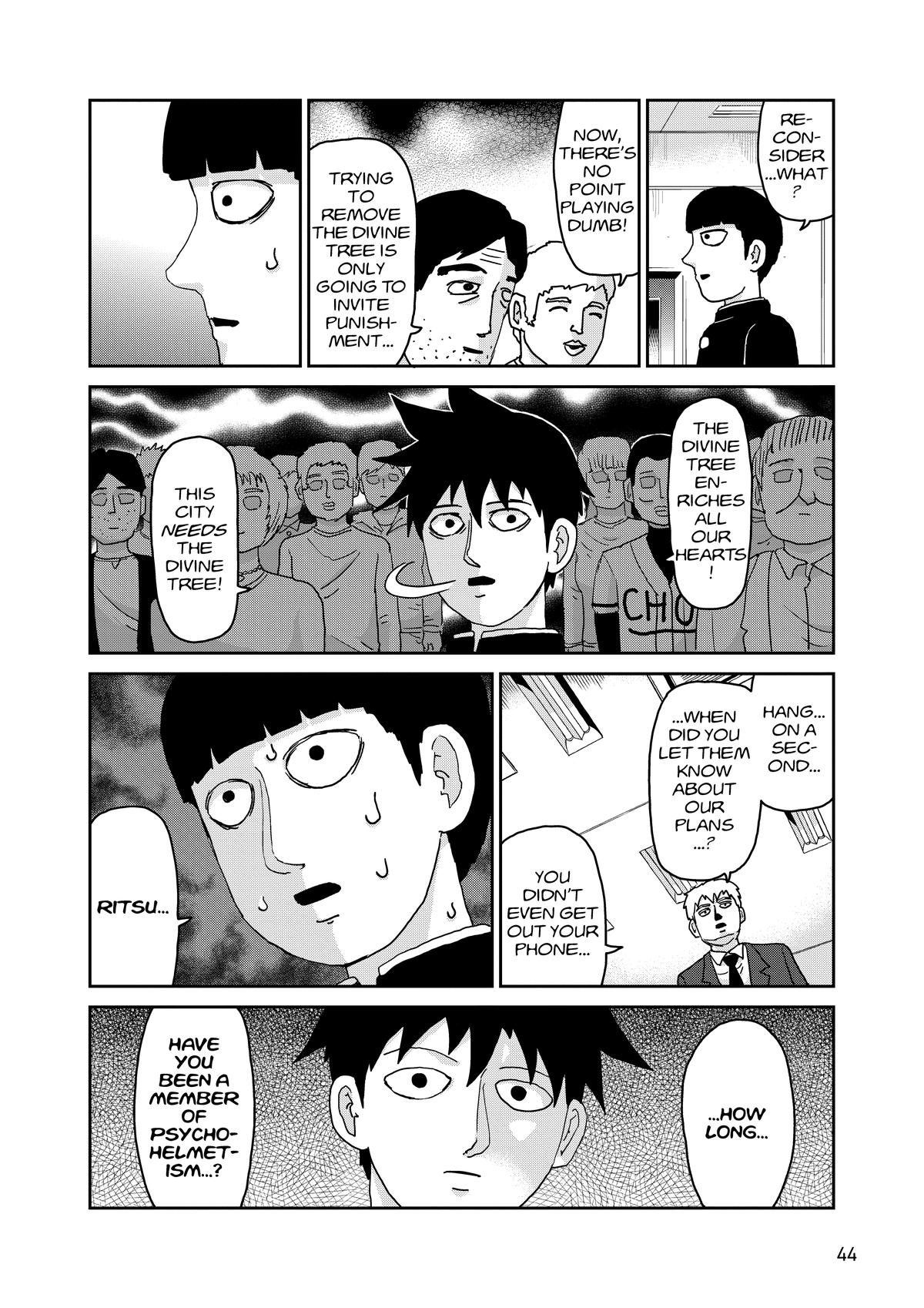 Mob Psycho 100 Chapter 96 - Page 45