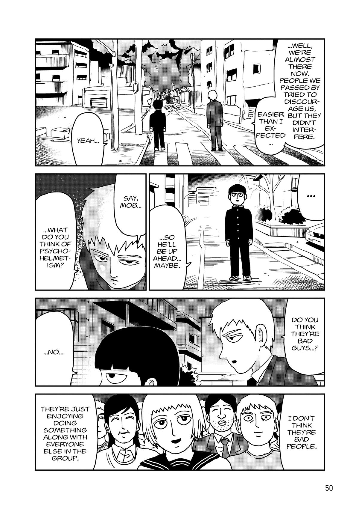 Mob Psycho 100 Chapter 96 - Page 51