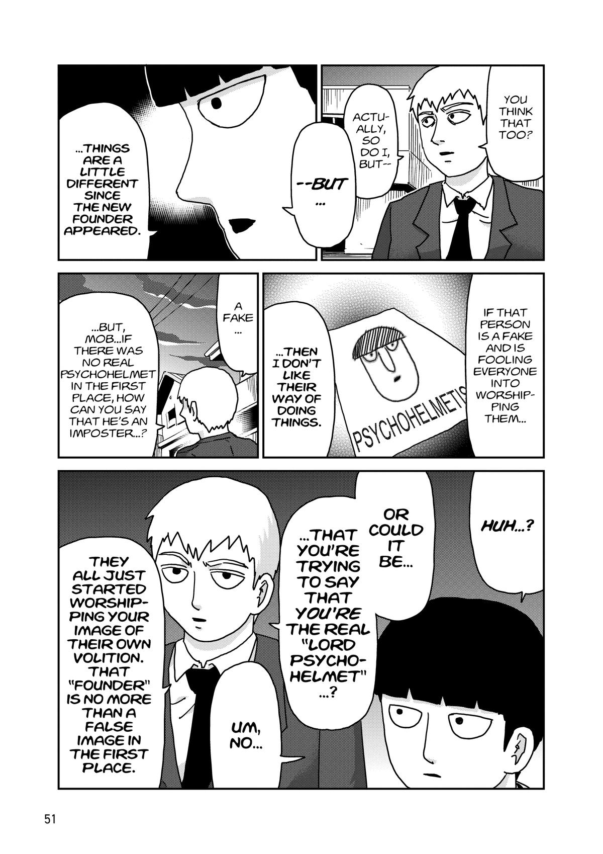 Mob Psycho 100 Chapter 96 - Page 52