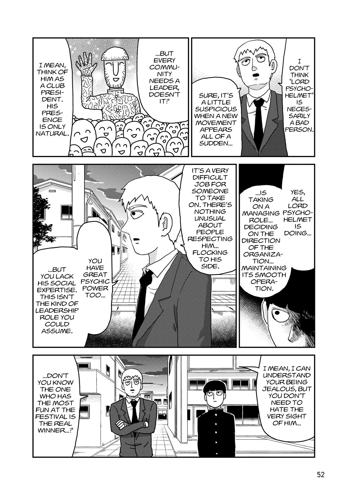 Mob Psycho 100 Chapter 96 - Page 53