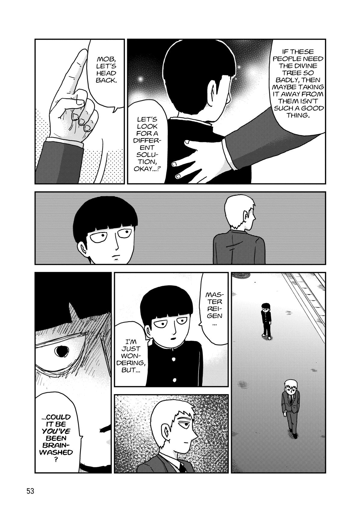 Mob Psycho 100 Chapter 96 - Page 54