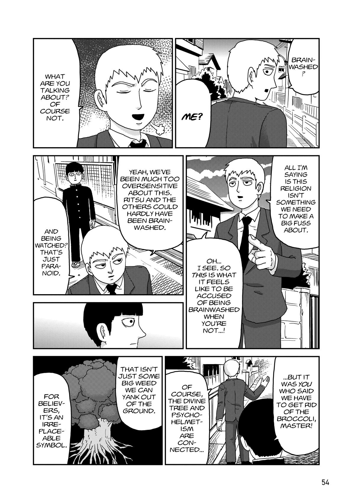Mob Psycho 100 Chapter 96 - Page 55