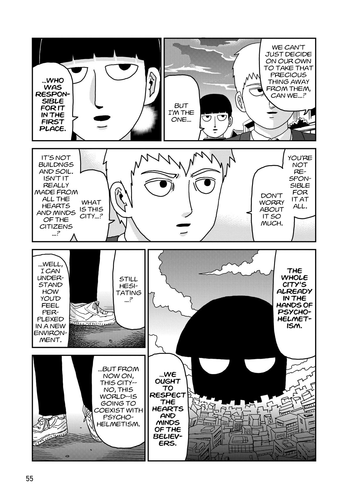 Mob Psycho 100 Chapter 96 - Page 56