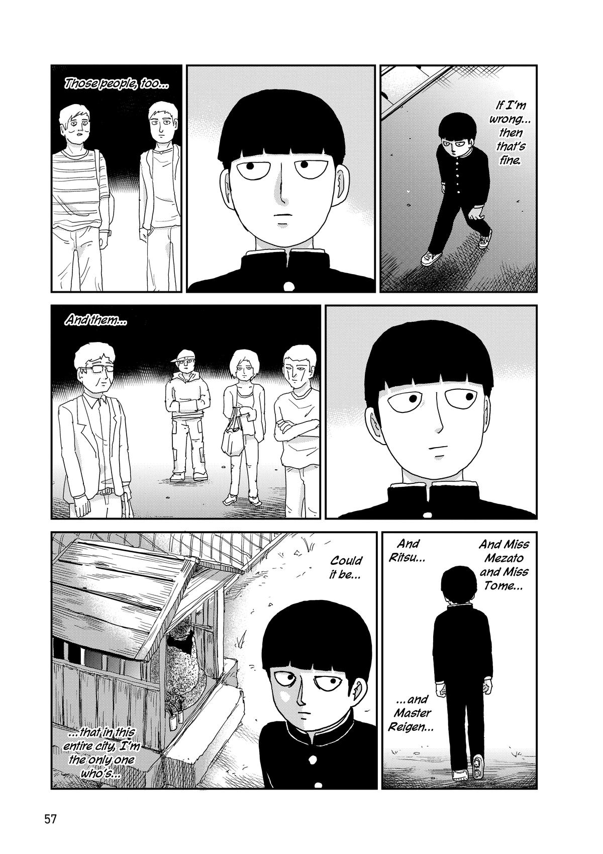 Mob Psycho 100 Chapter 96 - Page 58