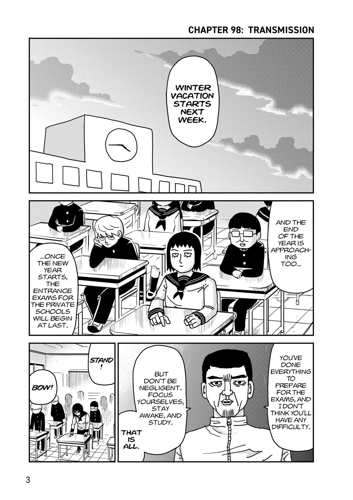 Mob Psycho 100 Chapter 98 - Page 4