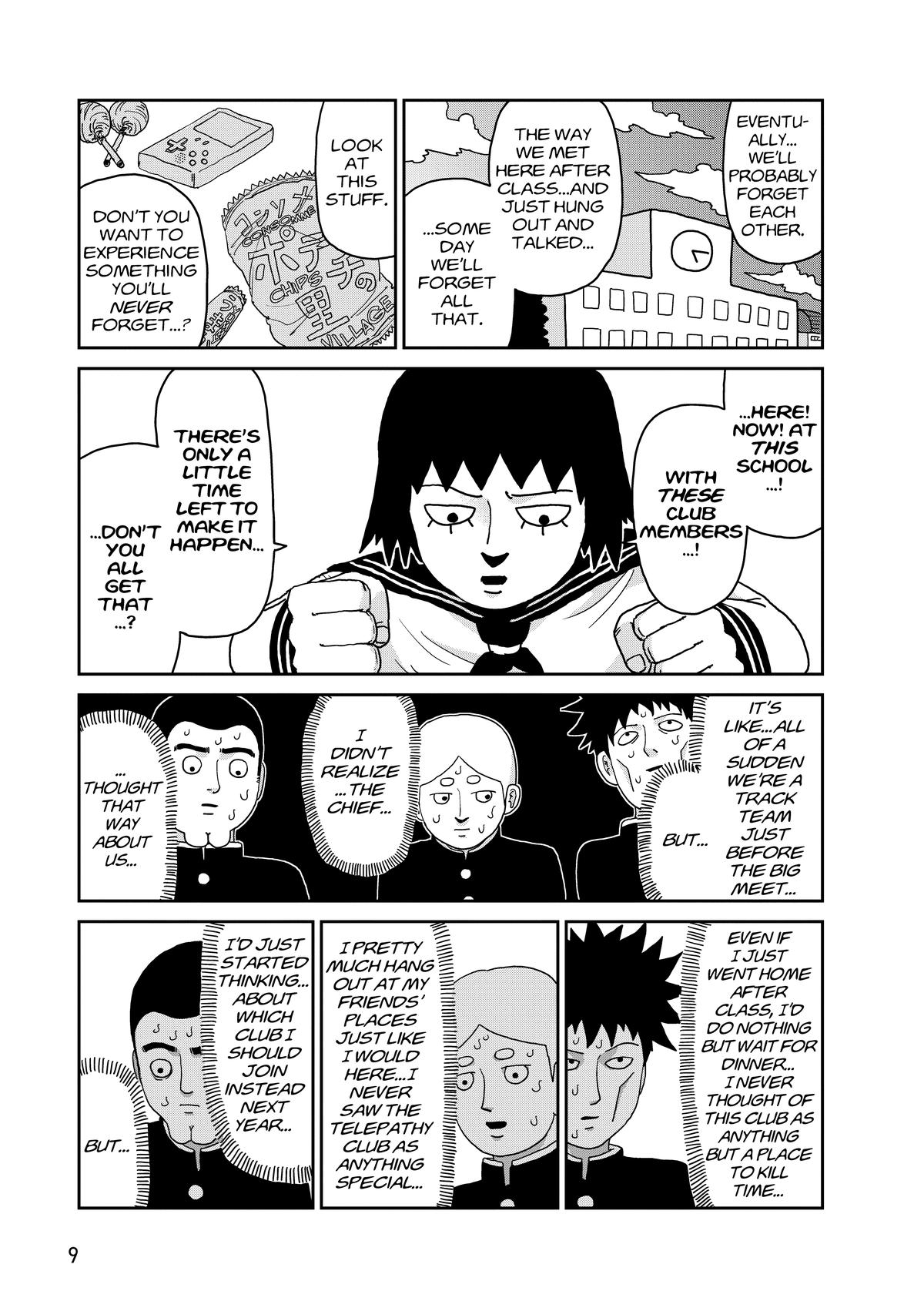 Mob Psycho 100 Chapter 98 - Page 10