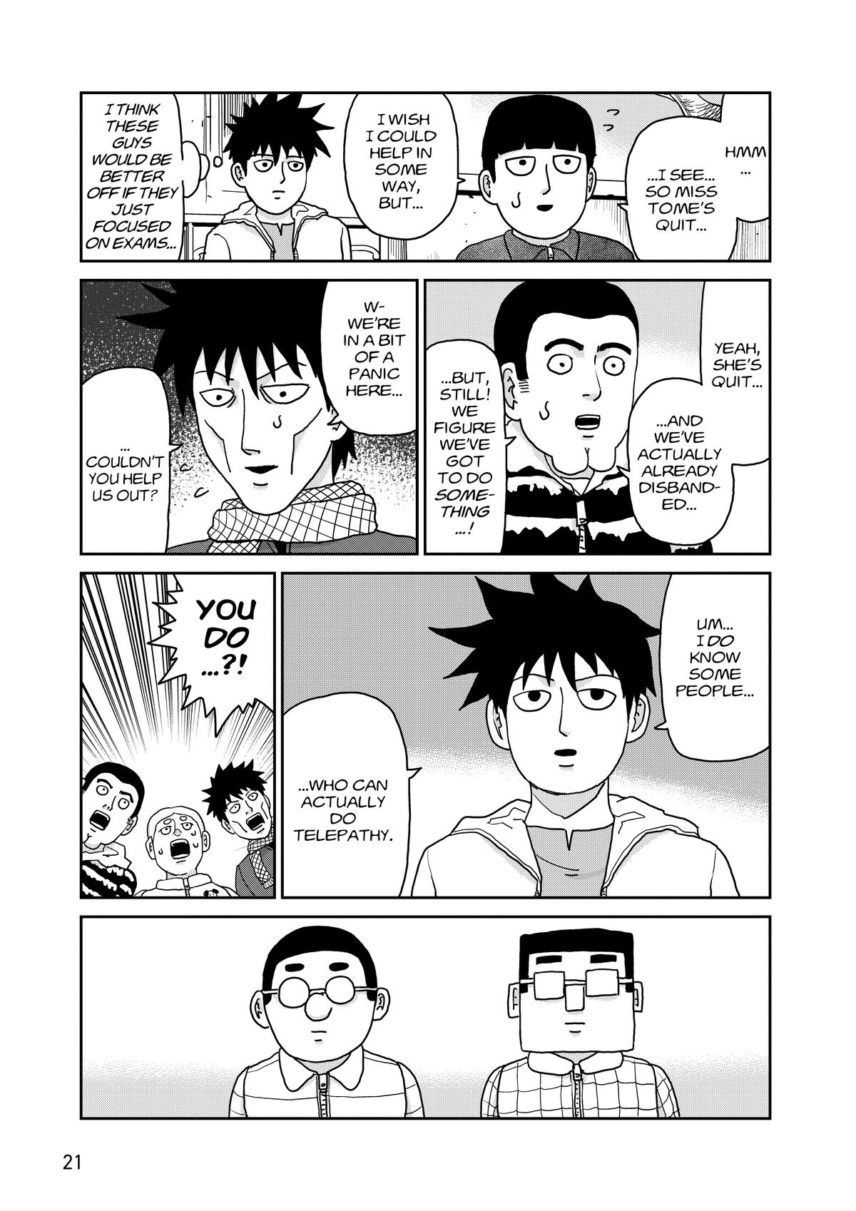 Mob Psycho 100 Chapter 98 - Page 22