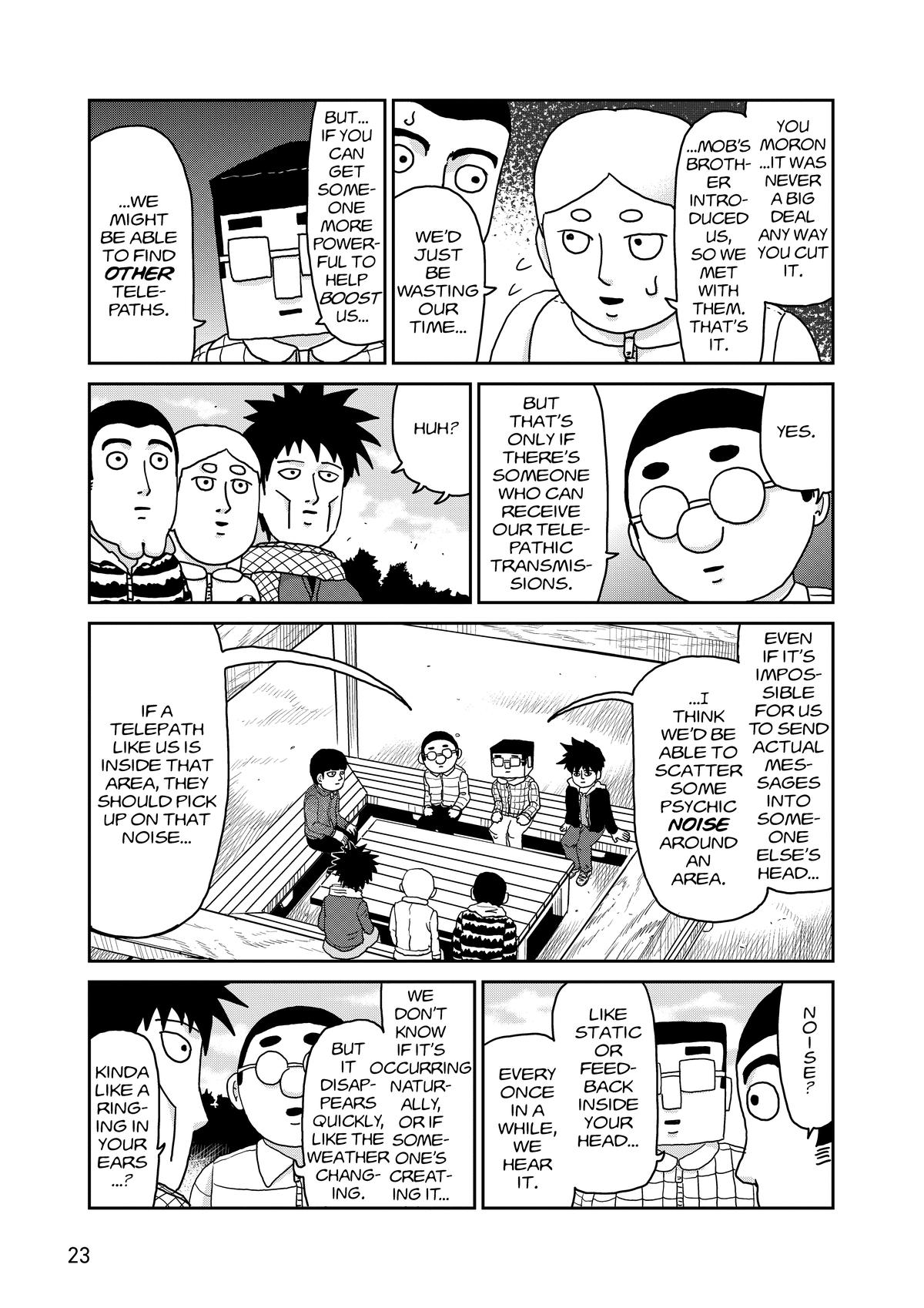 Mob Psycho 100 Chapter 98 - Page 24