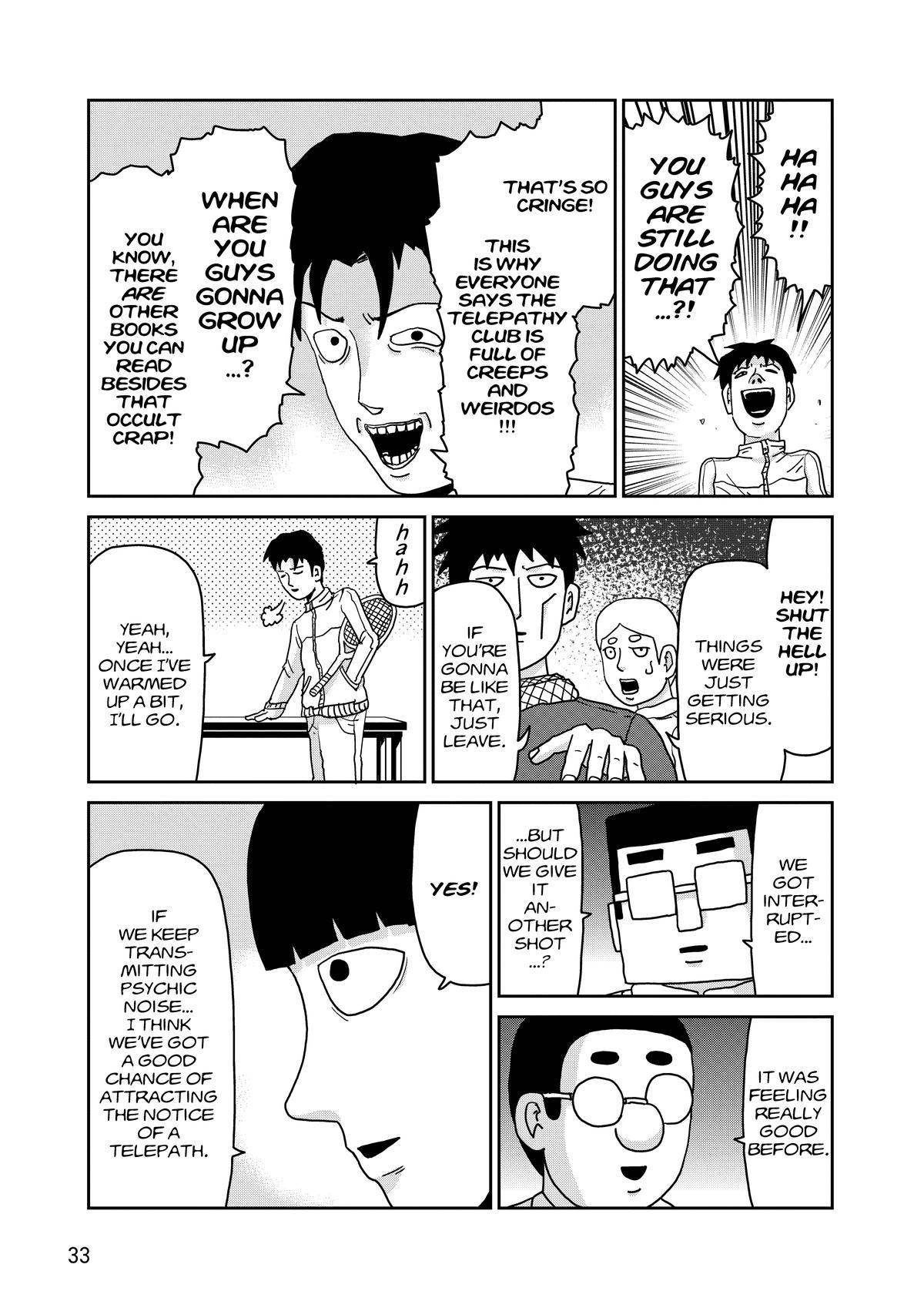 Mob Psycho 100 Chapter 98 - Page 34