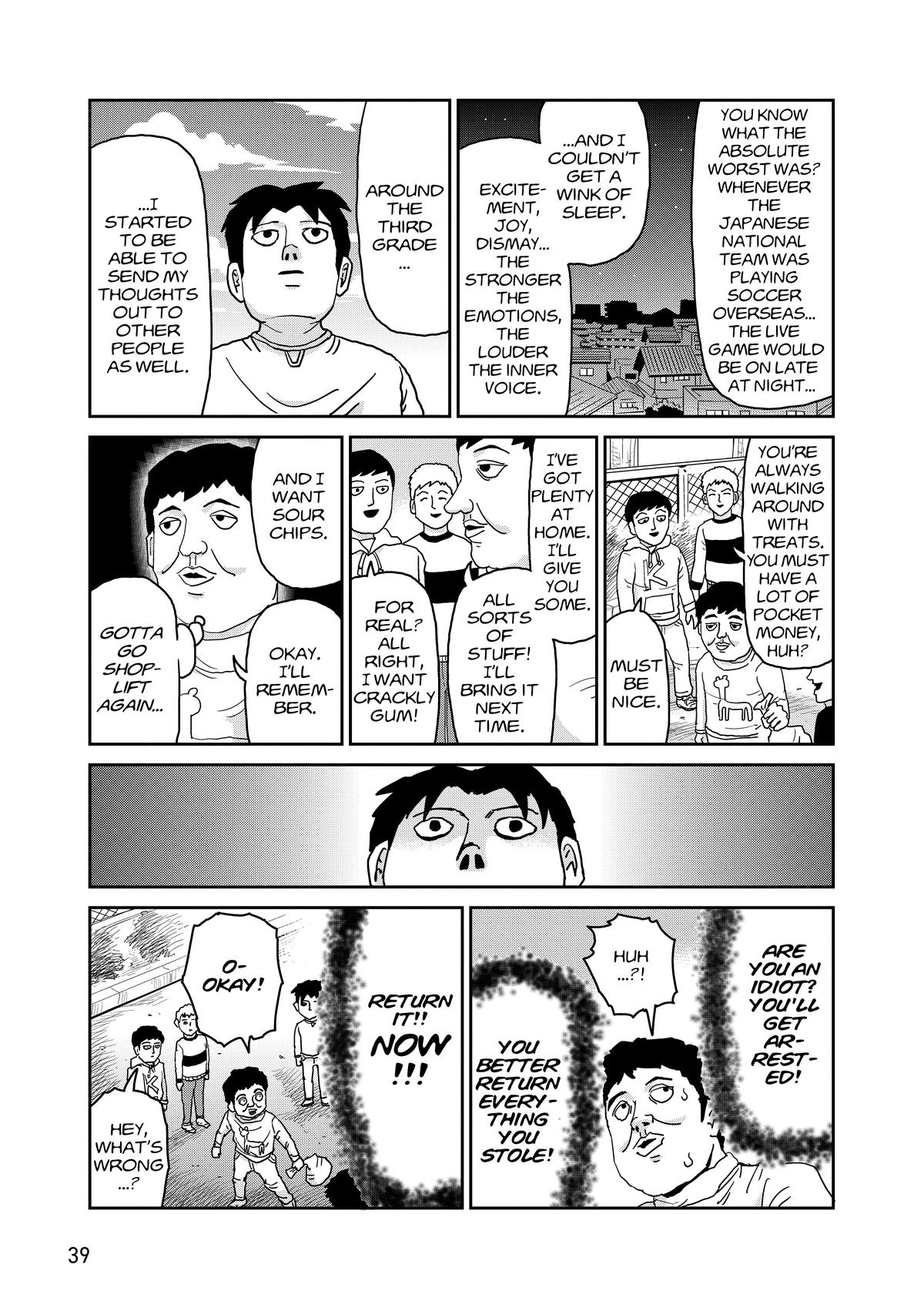 Mob Psycho 100 Chapter 98 - Page 40