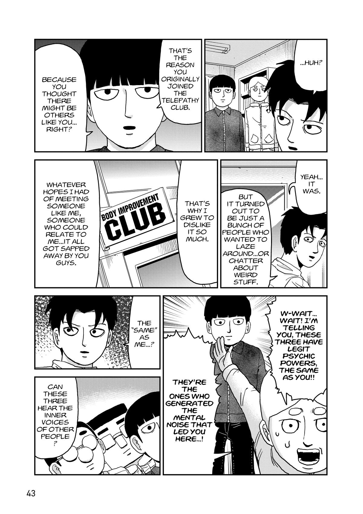 Mob Psycho 100 Chapter 98 - Page 44