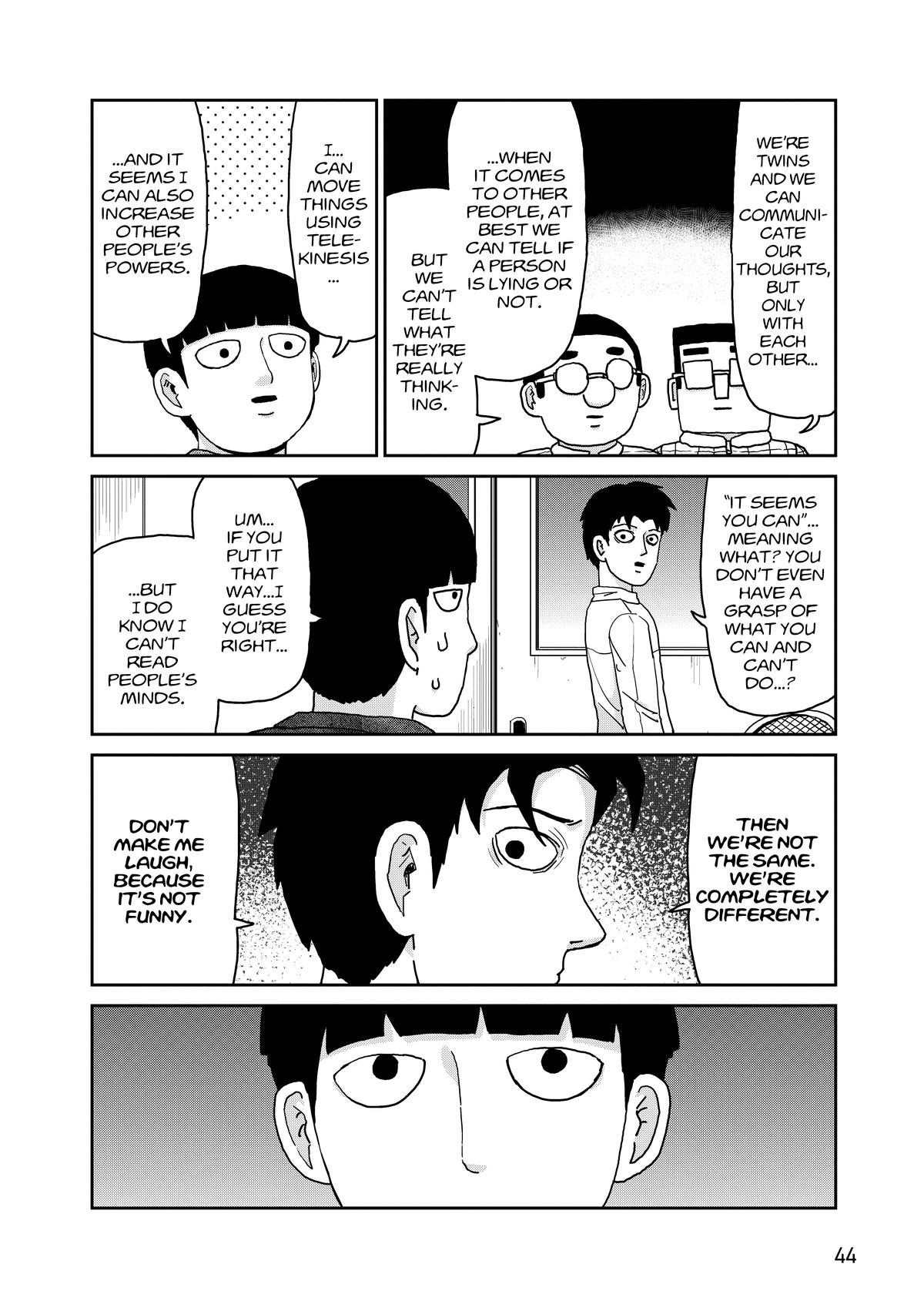 Mob Psycho 100 Chapter 98 - Page 45