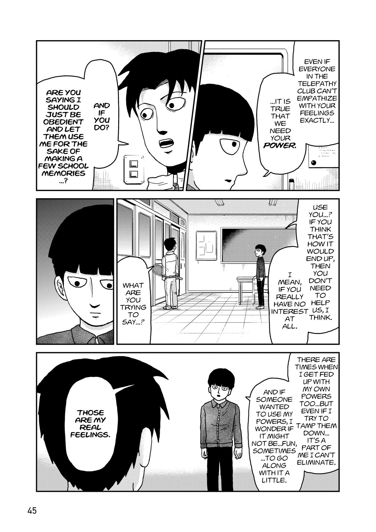 Mob Psycho 100 Chapter 98 - Page 46