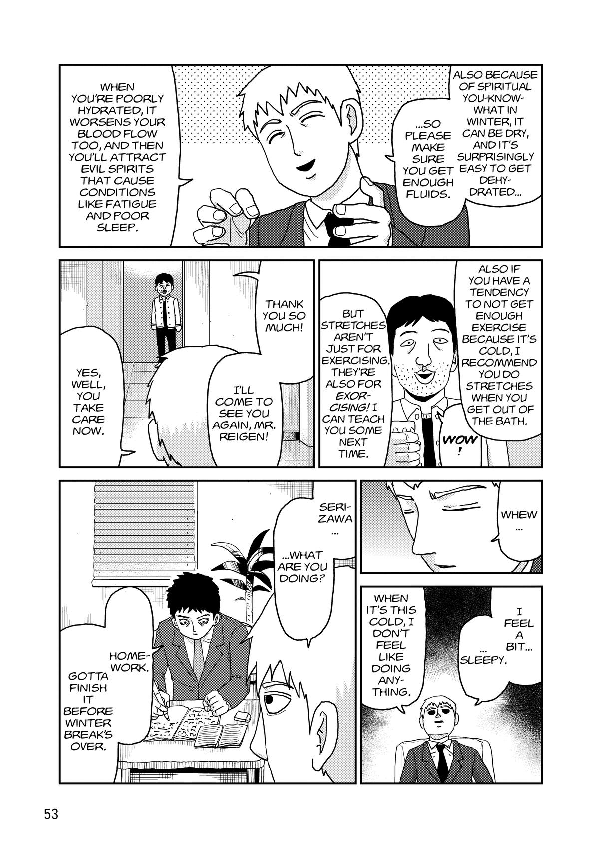 Mob Psycho 100 Chapter 98 - Page 54