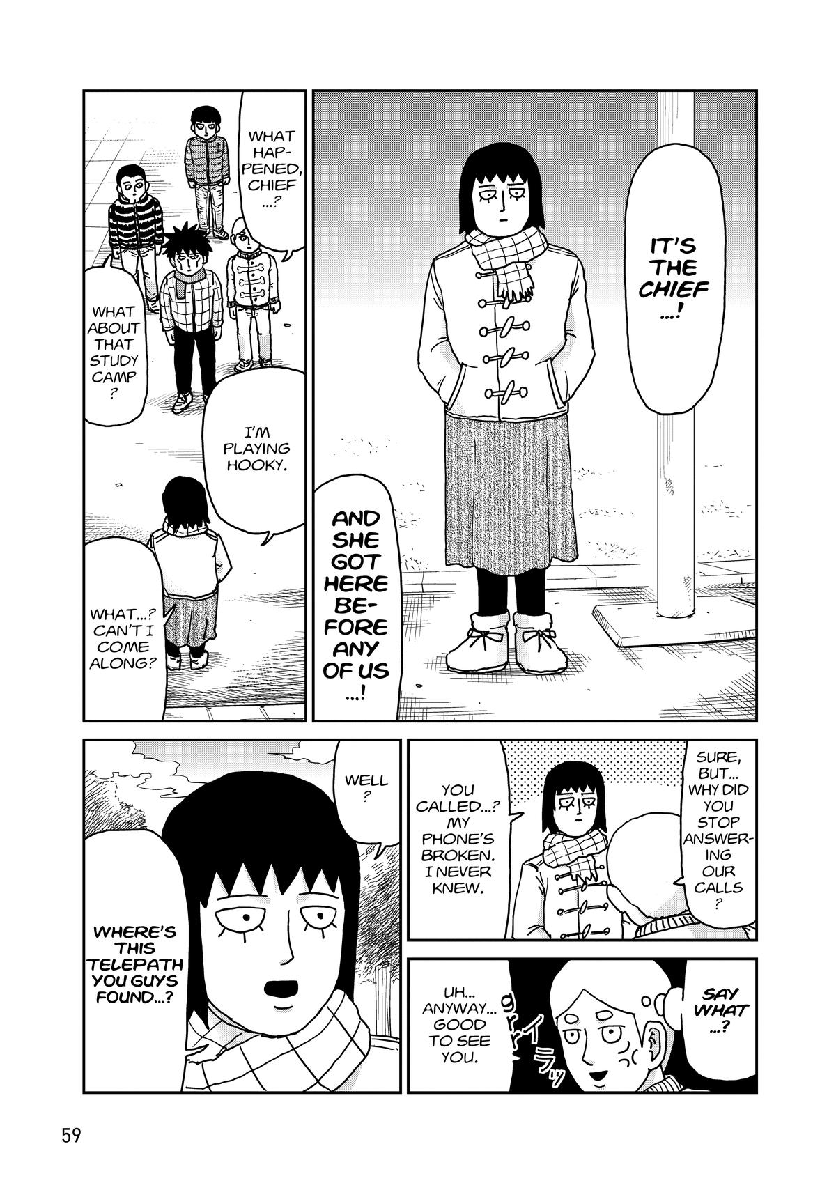 Mob Psycho 100 Chapter 98 - Page 60