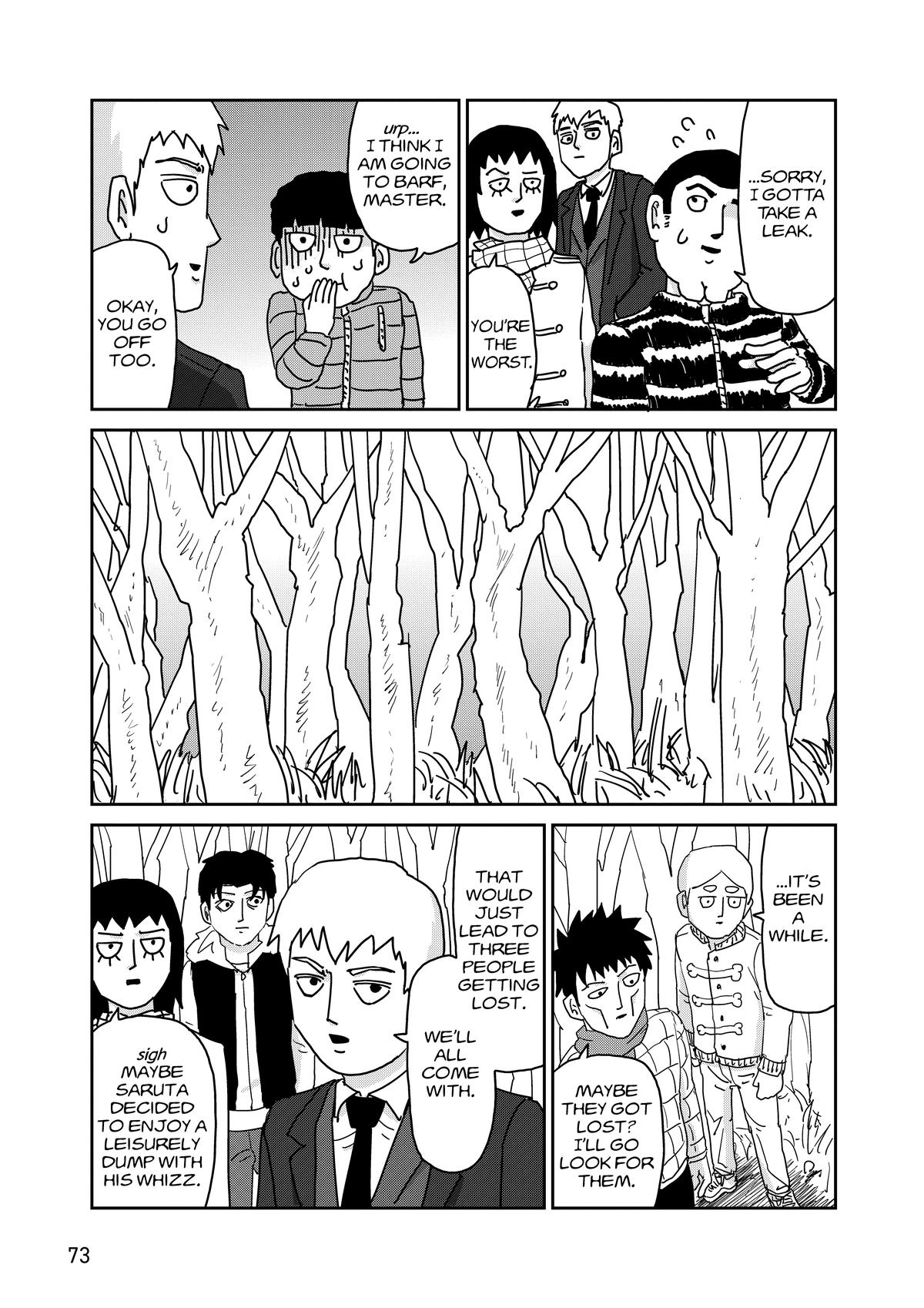 Mob Psycho 100 Chapter 98 - Page 74