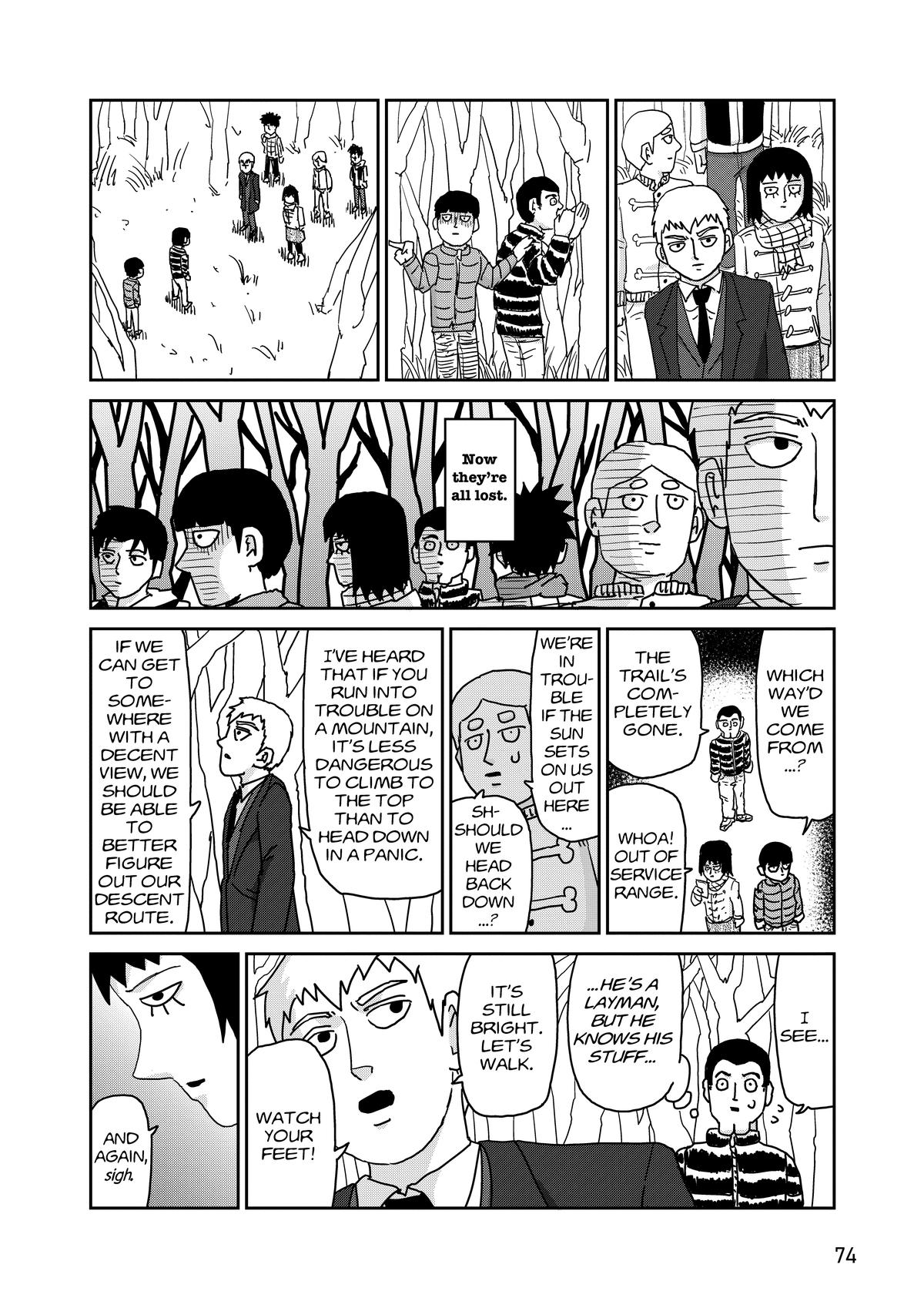 Mob Psycho 100 Chapter 98 - Page 75