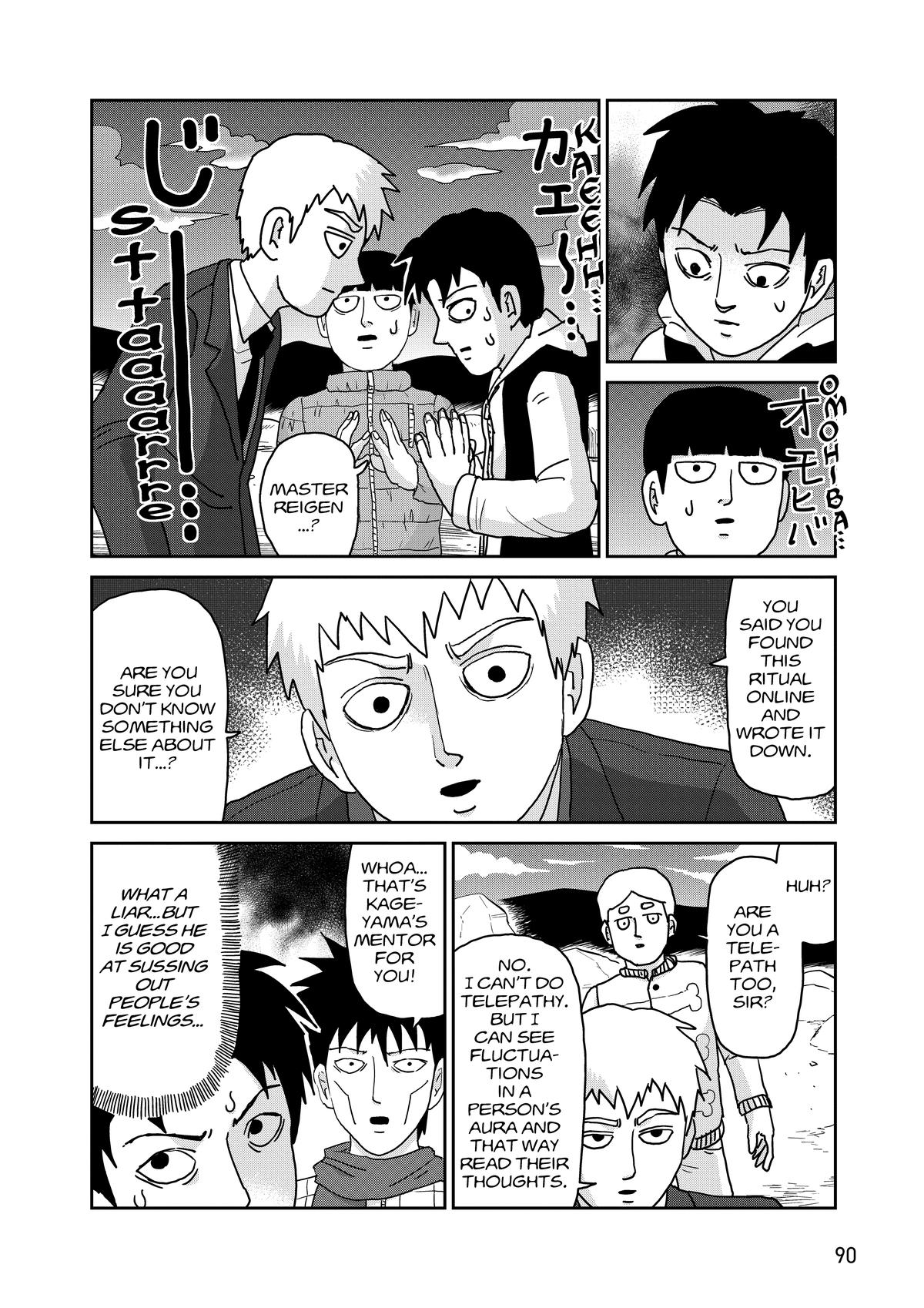 Mob Psycho 100 Chapter 98 - Page 91