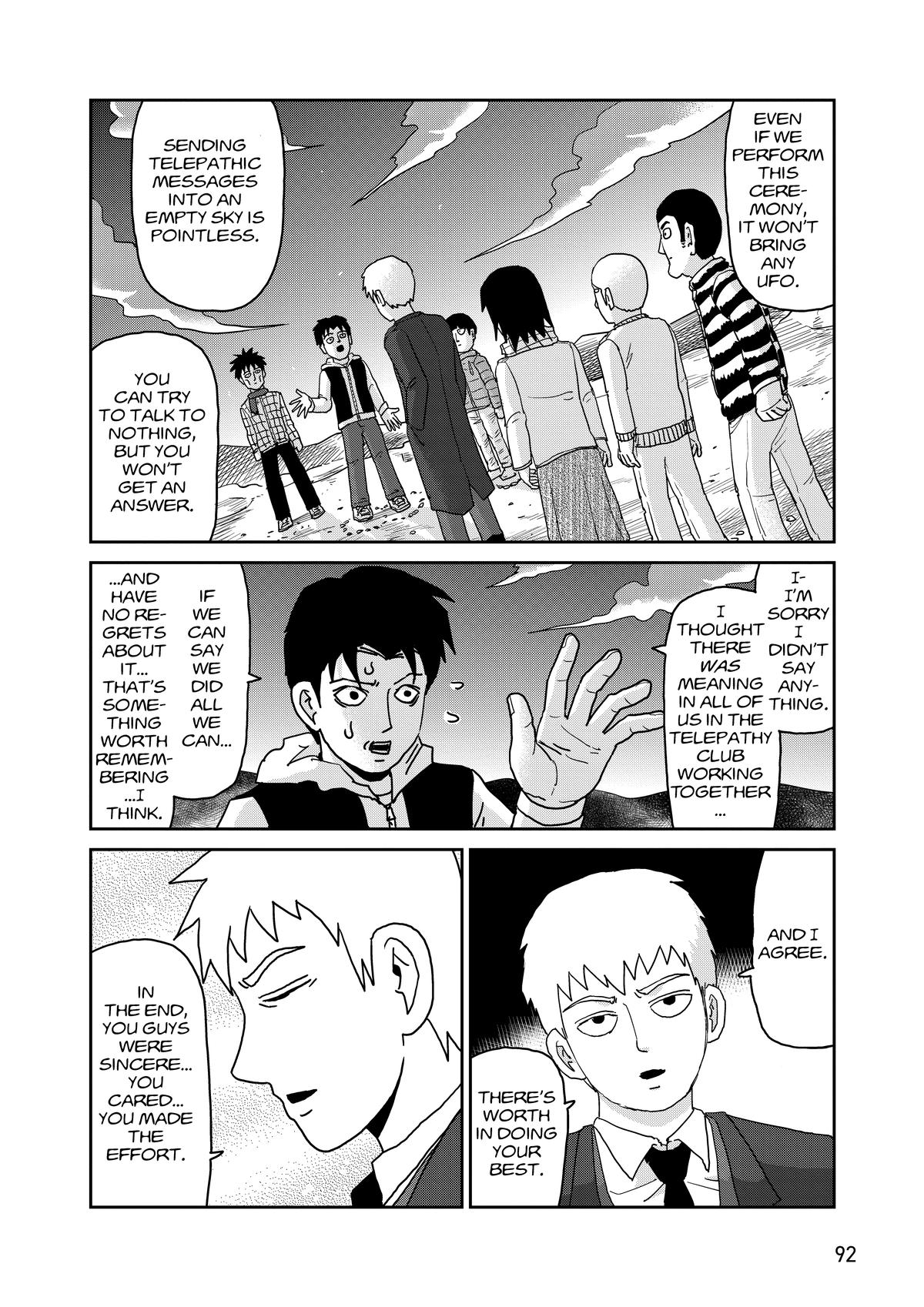 Mob Psycho 100 Chapter 98 - Page 93