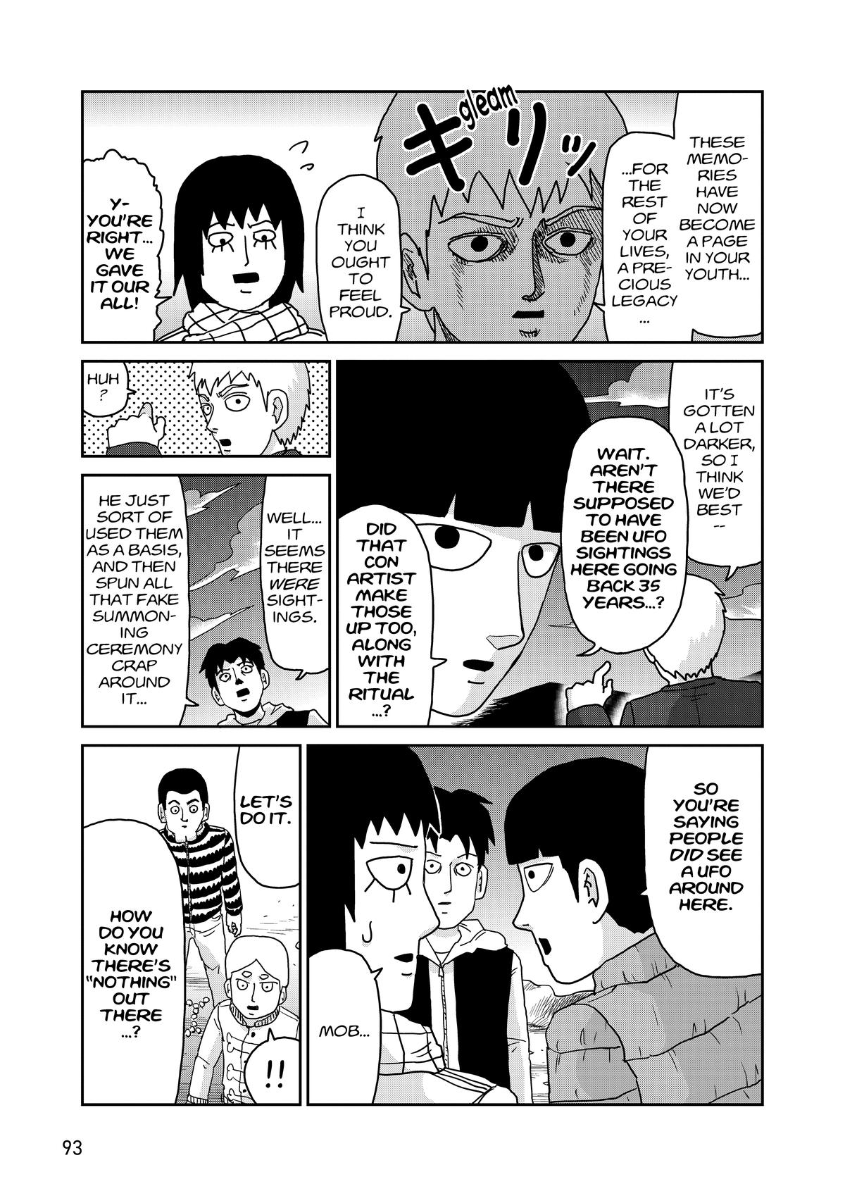 Mob Psycho 100 Chapter 98 - Page 94