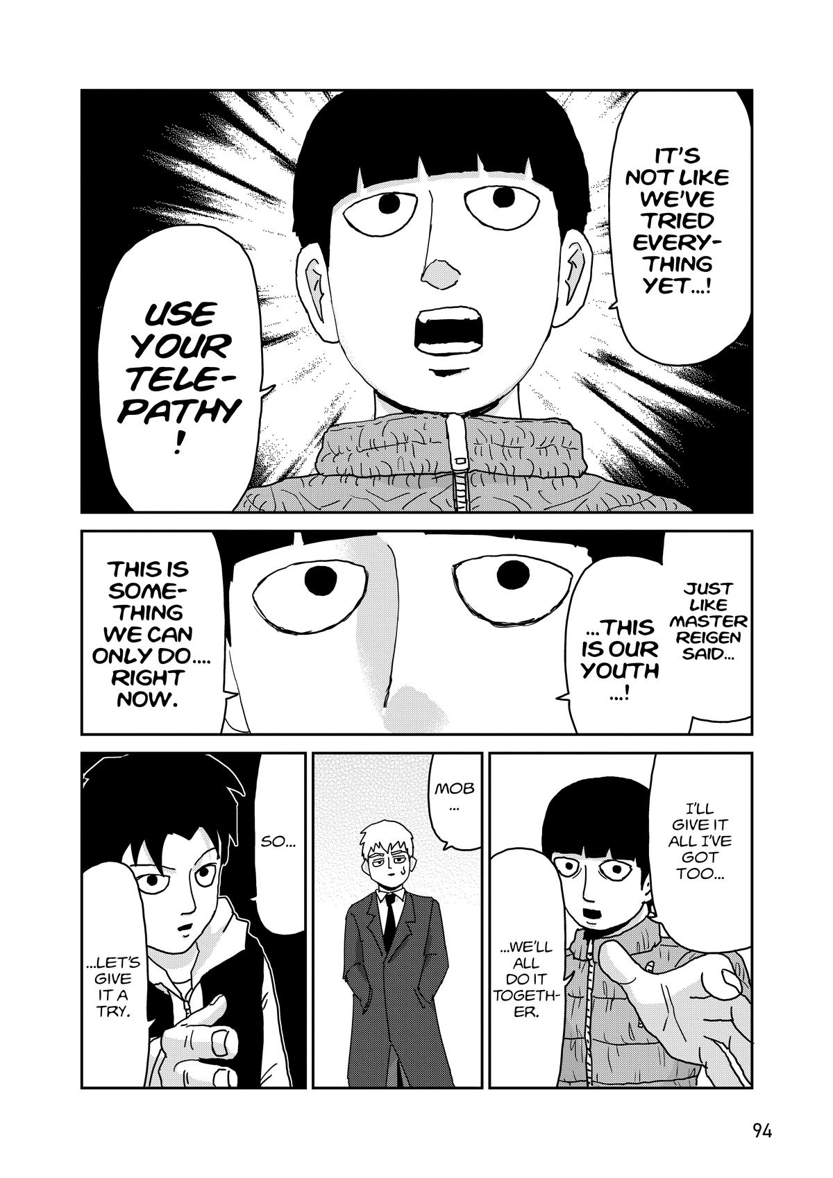 Mob Psycho 100 Chapter 98 - Page 95
