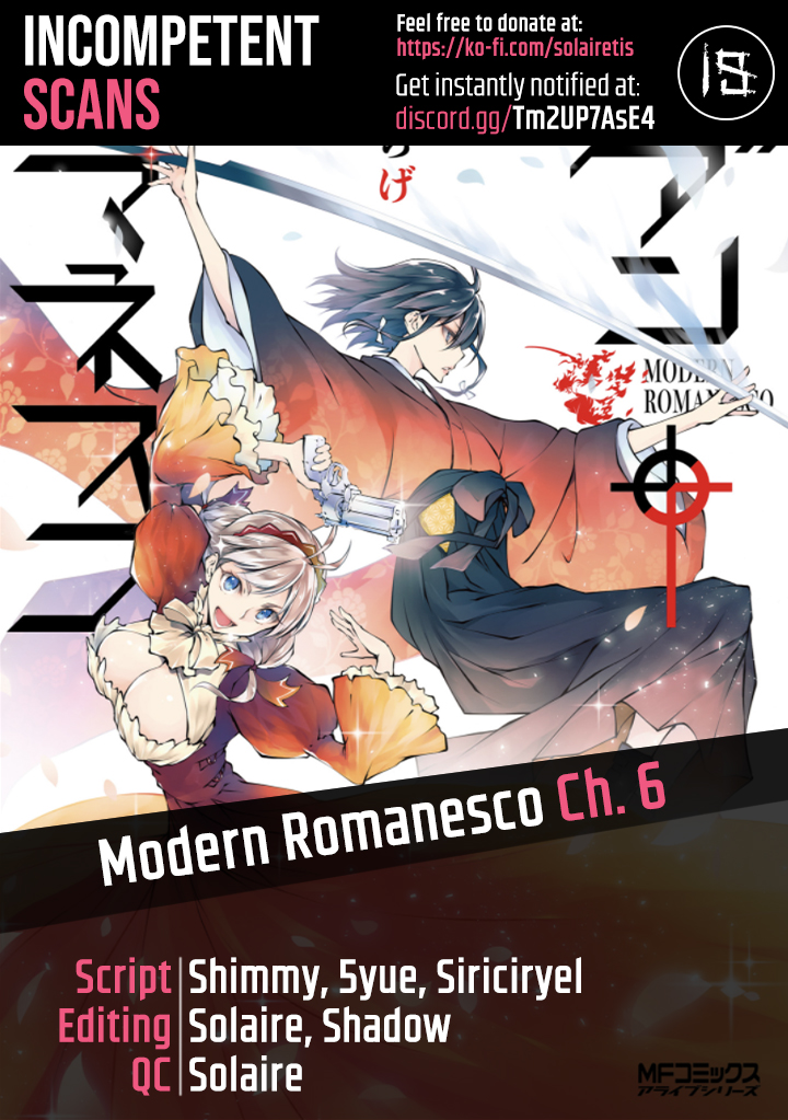 Modern Romanesco Chapter 6 - Page 1