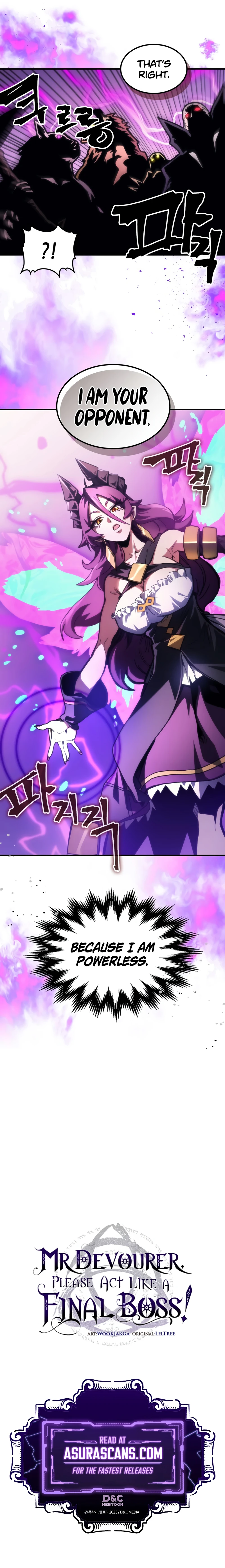 Mr Devourer, Please Act Like a Final Boss Chapter 107 - Page 9