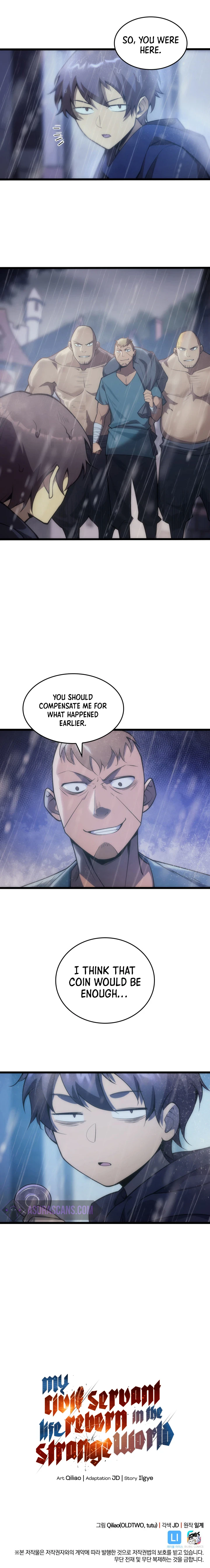 My Civil Servant Life Reborn in the Strange World Chapter 4 - Page 8