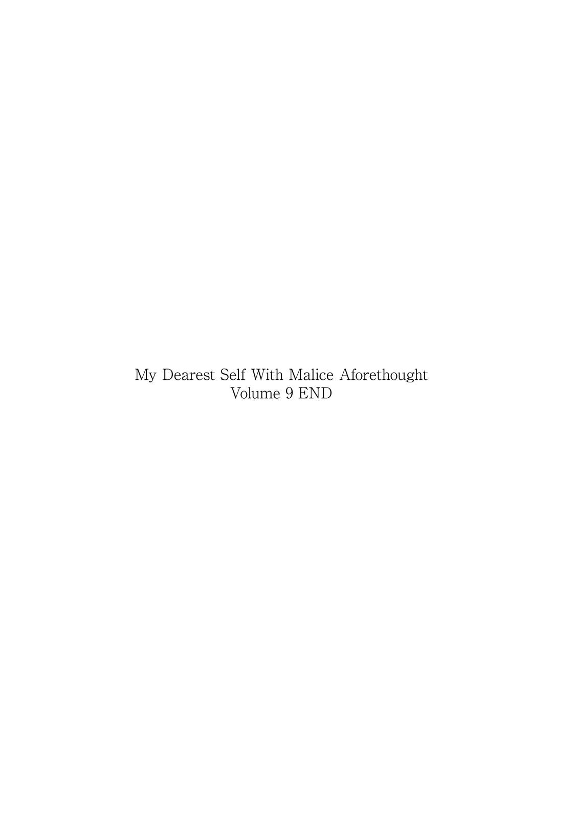 My Dearest Self with Malice Aforethought Chapter 80 - Page 26