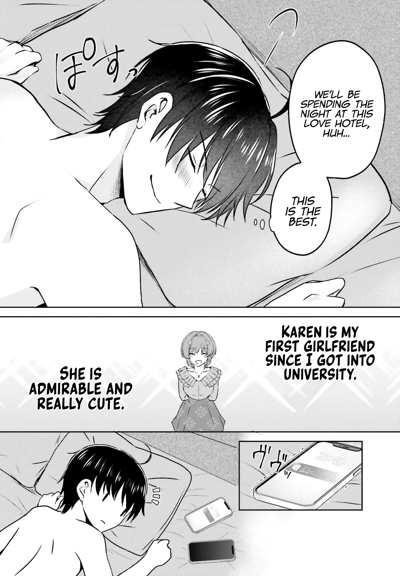 My Girlfriend Cheated on Me With a Senior, so I'm Cheating on Her With His Girlfriend Chapter 1 - Page 6