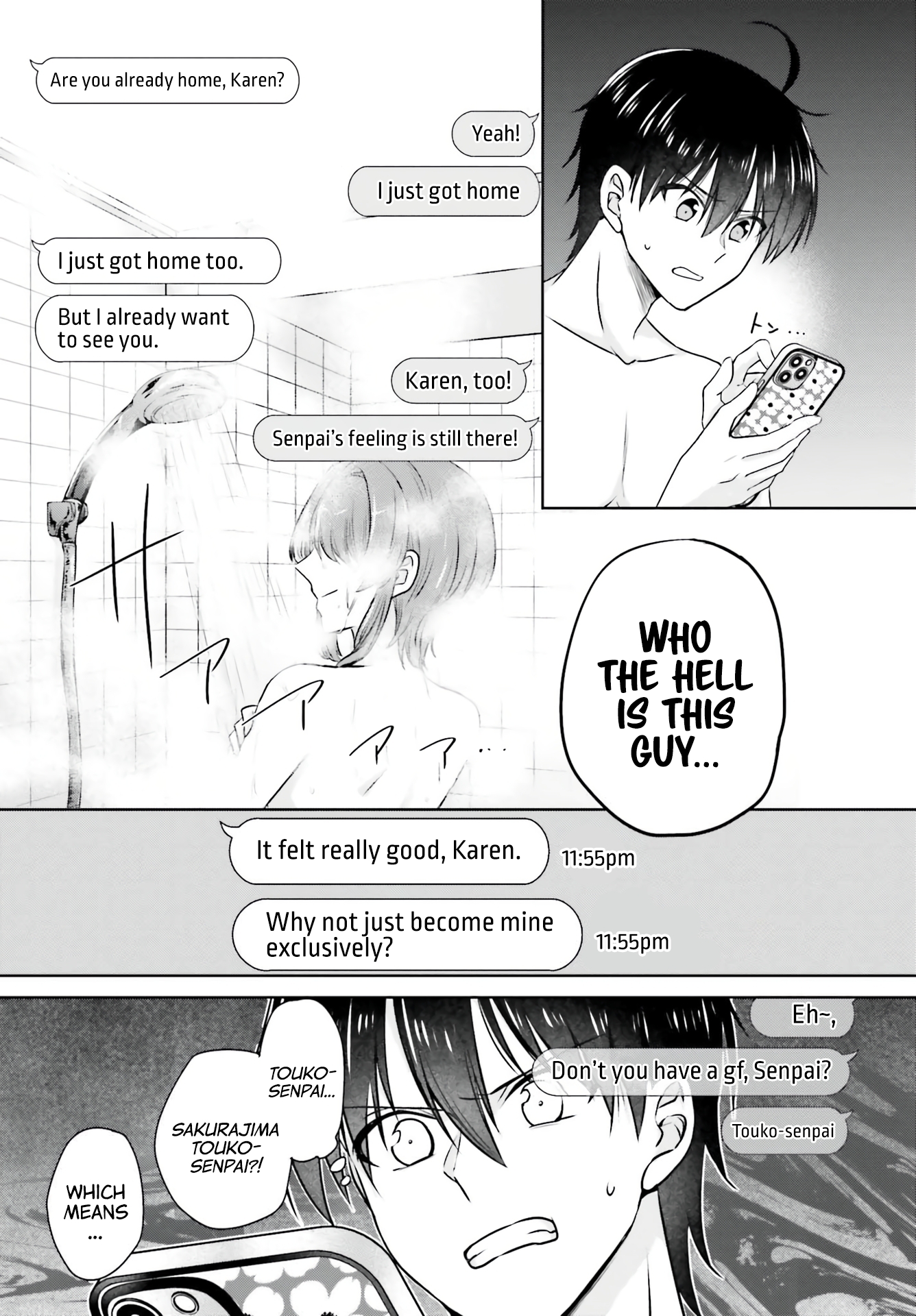 My Girlfriend Cheated on Me With a Senior, so I'm Cheating on Her With His Girlfriend Chapter 1 - Page 9