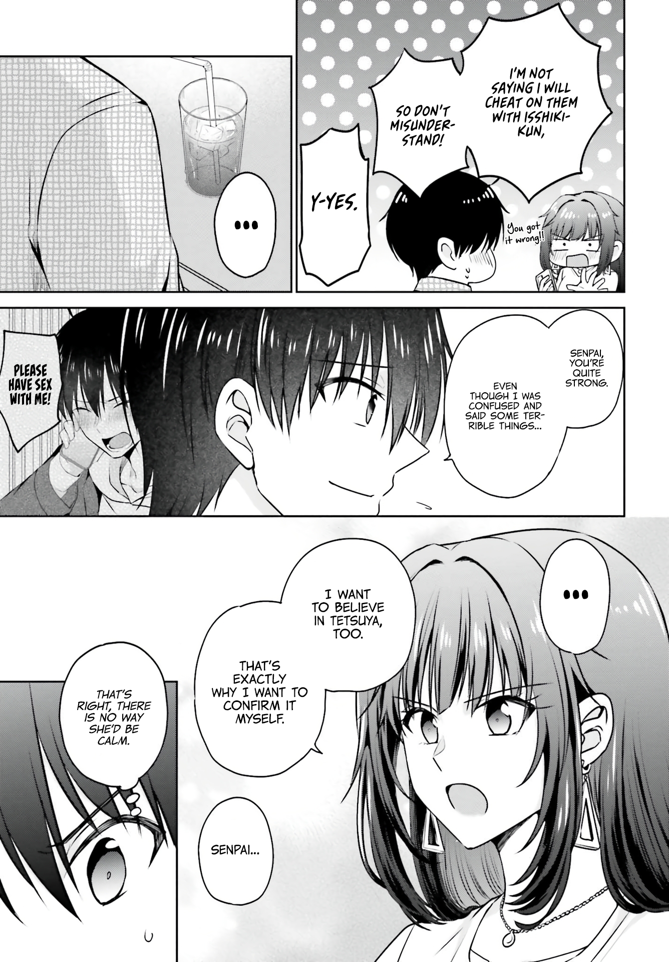My Girlfriend Cheated on Me With a Senior, so I'm Cheating on Her With His Girlfriend Chapter 1 - Page 41