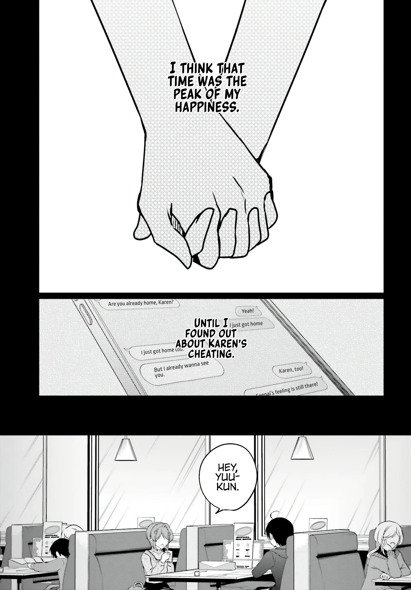 My Girlfriend Cheated on Me With a Senior, so I'm Cheating on Her With His Girlfriend Chapter 2 - Page 3