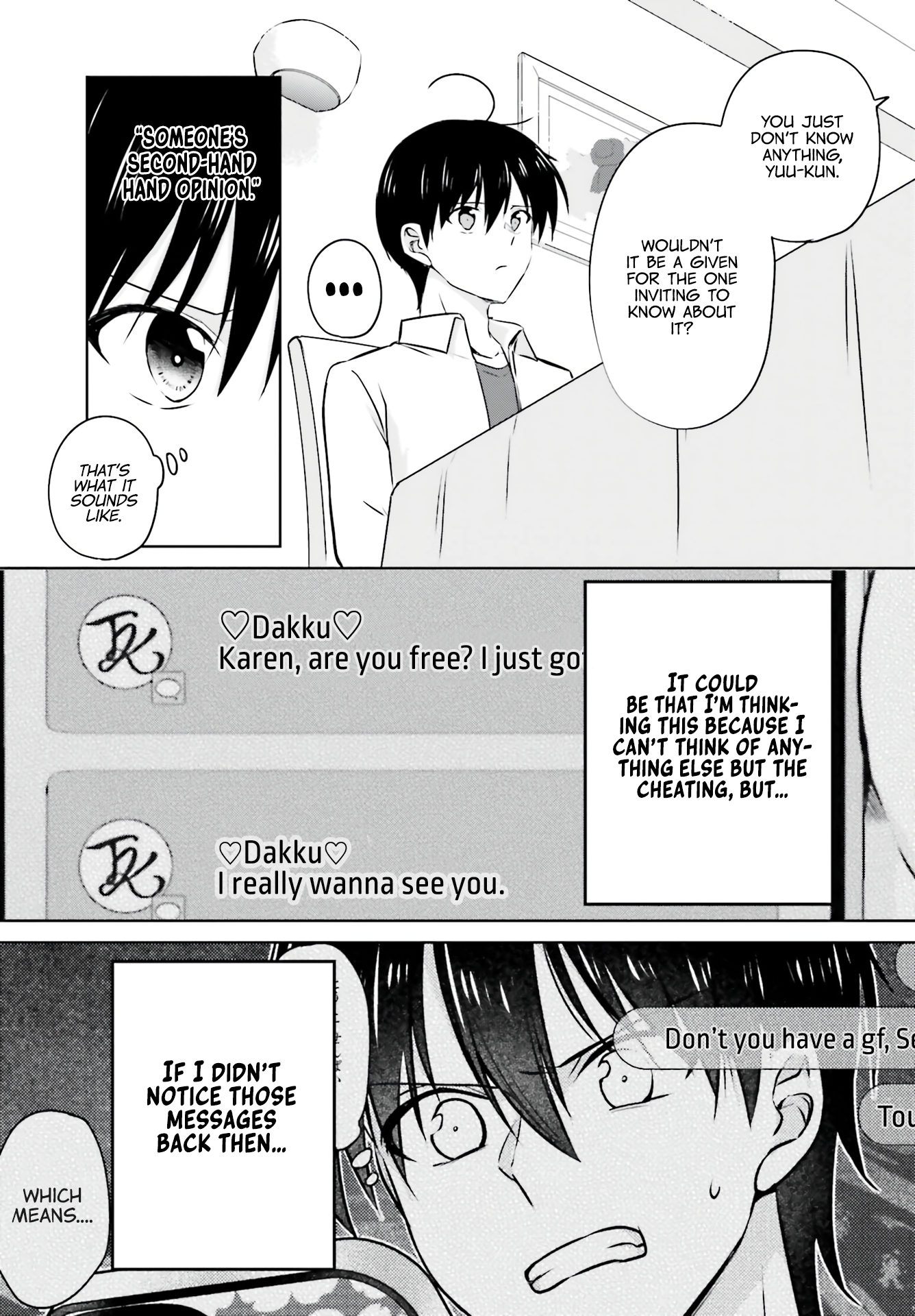 My Girlfriend Cheated on Me With a Senior, so I'm Cheating on Her With His Girlfriend Chapter 3 - Page 11