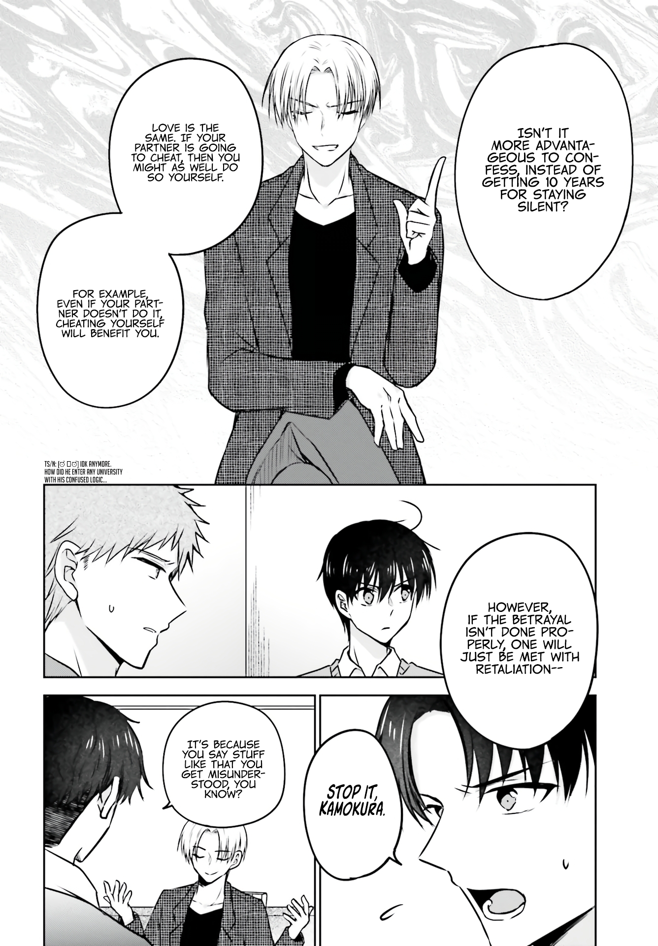 My Girlfriend Cheated on Me With a Senior, so I'm Cheating on Her With His Girlfriend Chapter 4 - Page 12