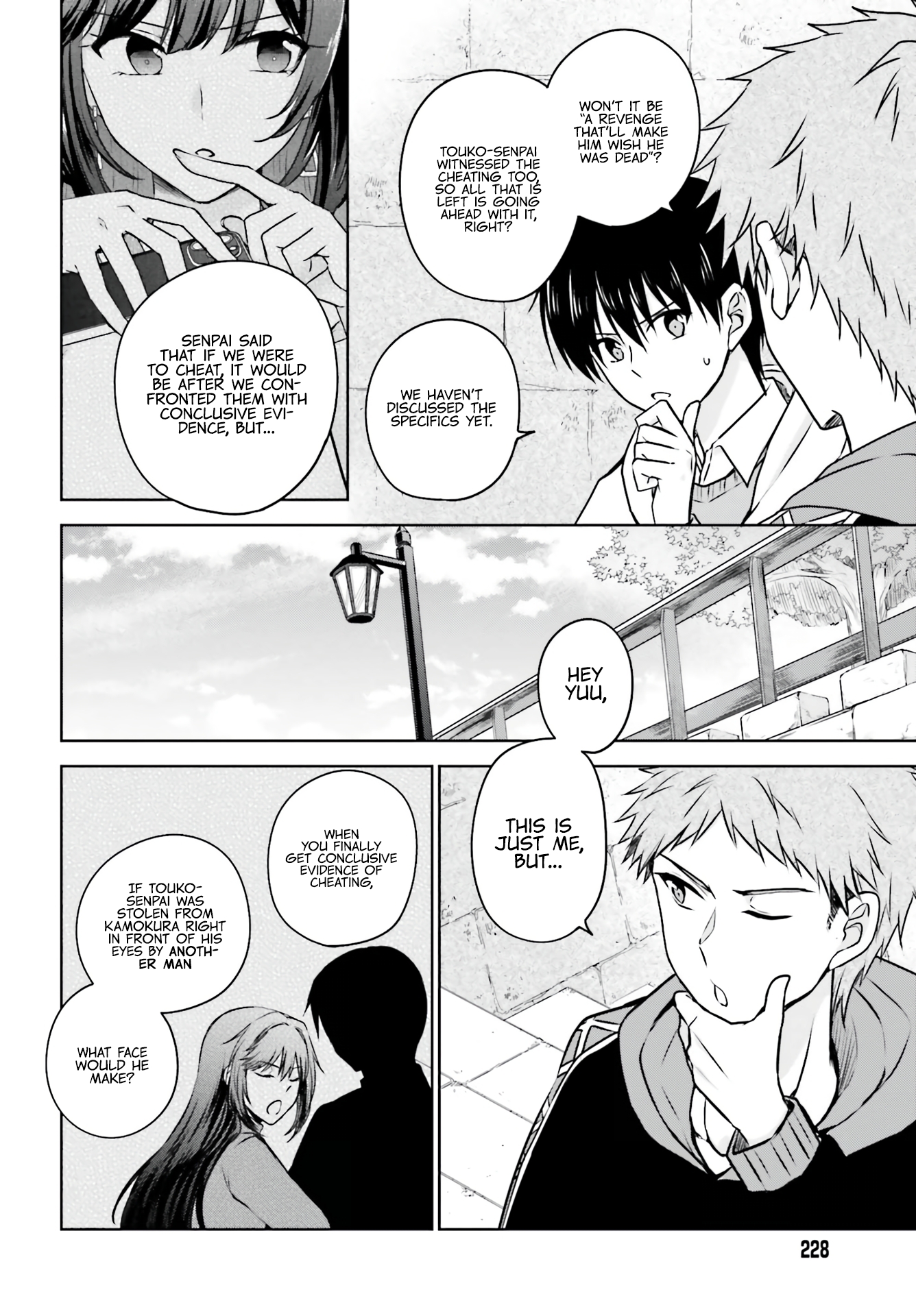 My Girlfriend Cheated on Me With a Senior, so I'm Cheating on Her With His Girlfriend Chapter 4 - Page 14