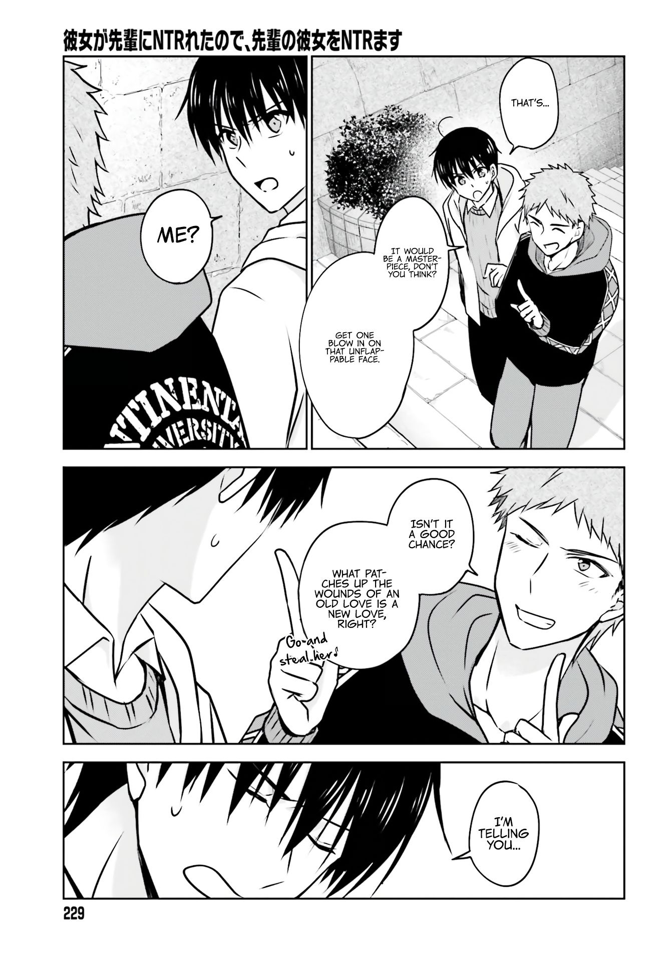 My Girlfriend Cheated on Me With a Senior, so I'm Cheating on Her With His Girlfriend Chapter 4 - Page 15