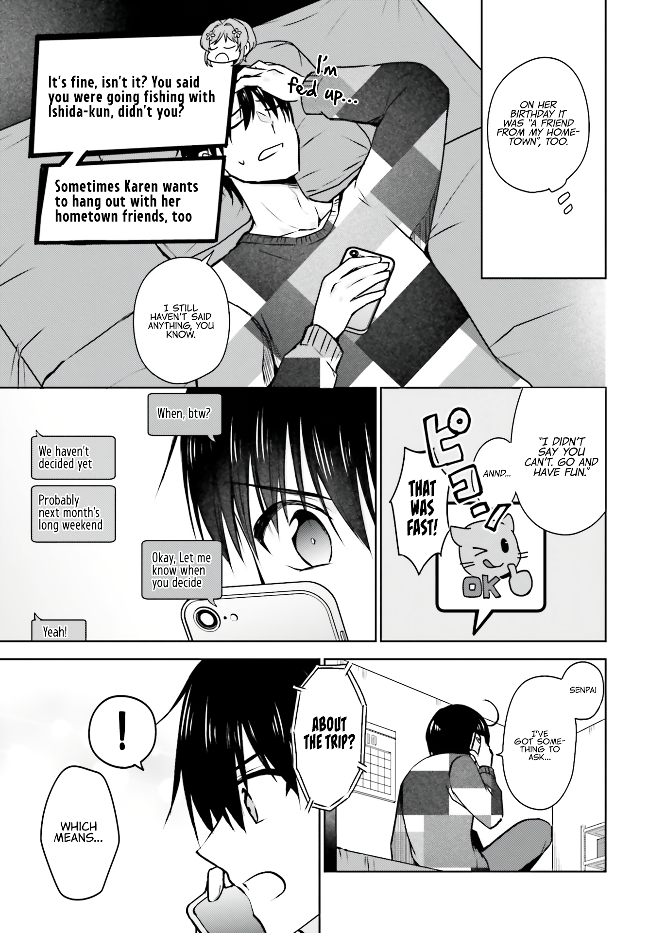 My Girlfriend Cheated on Me With a Senior, so I'm Cheating on Her With His Girlfriend Chapter 4 - Page 17