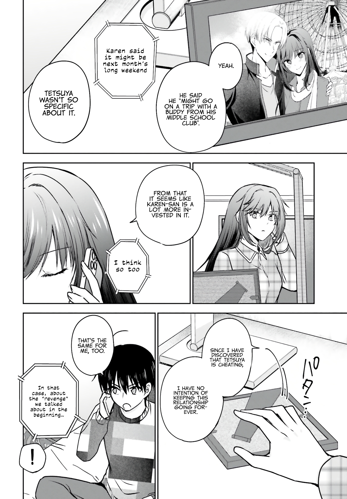 My Girlfriend Cheated on Me With a Senior, so I'm Cheating on Her With His Girlfriend Chapter 4 - Page 18
