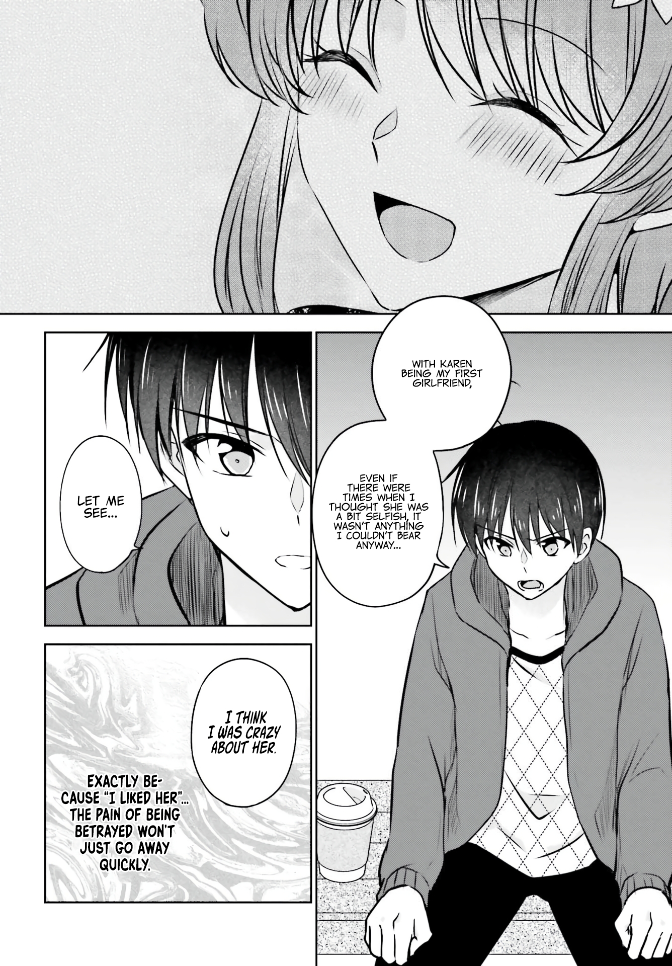 My Girlfriend Cheated on Me With a Senior, so I'm Cheating on Her With His Girlfriend Chapter 5 - Page 12