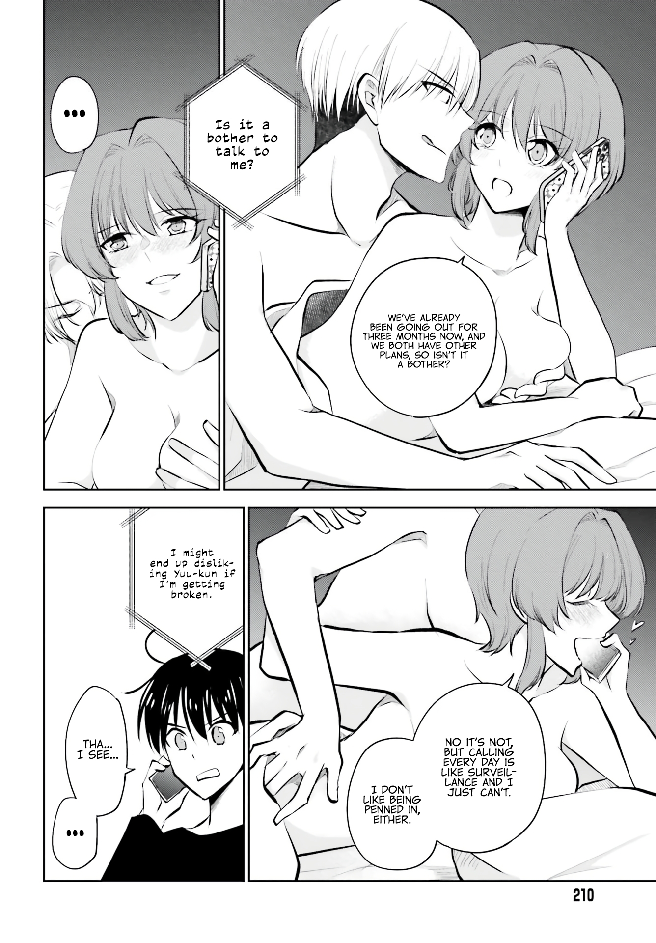 My Girlfriend Cheated on Me With a Senior, so I'm Cheating on Her With His Girlfriend Chapter 6 - Page 12