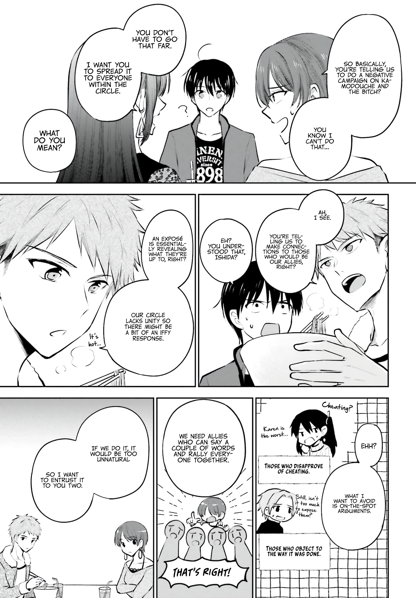 My Girlfriend Cheated on Me With a Senior, so I'm Cheating on Her With His Girlfriend Chapter 6 - Page 17