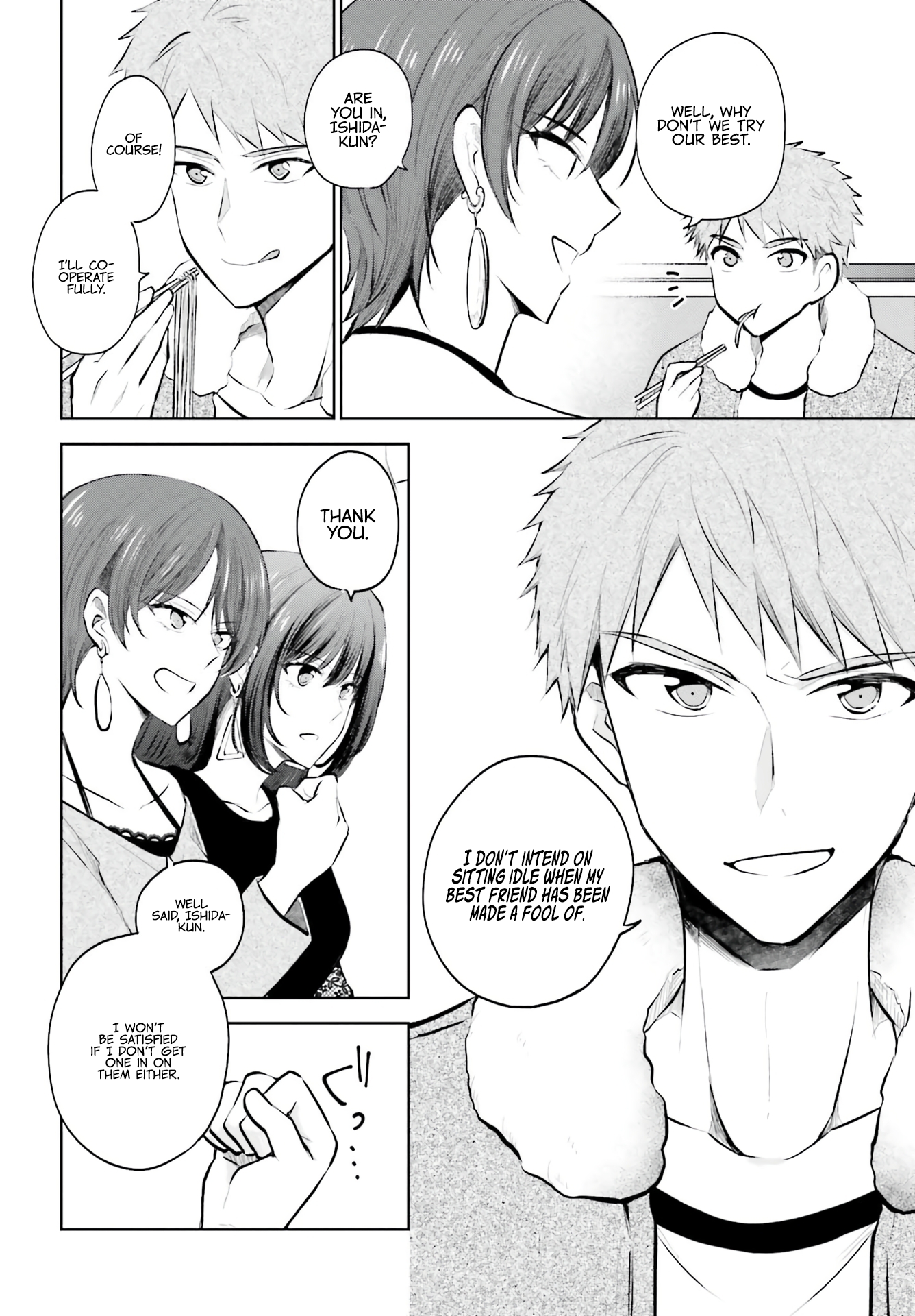 My Girlfriend Cheated on Me With a Senior, so I'm Cheating on Her With His Girlfriend Chapter 6 - Page 18