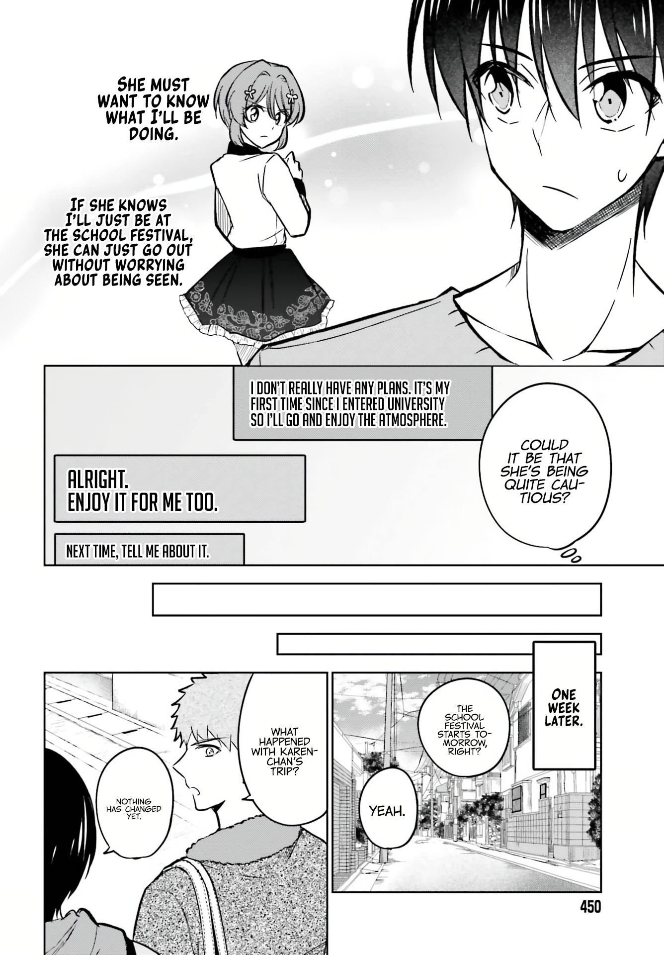 My Girlfriend Cheated on Me With a Senior, so I'm Cheating on Her With His Girlfriend Chapter 8 - Page 14