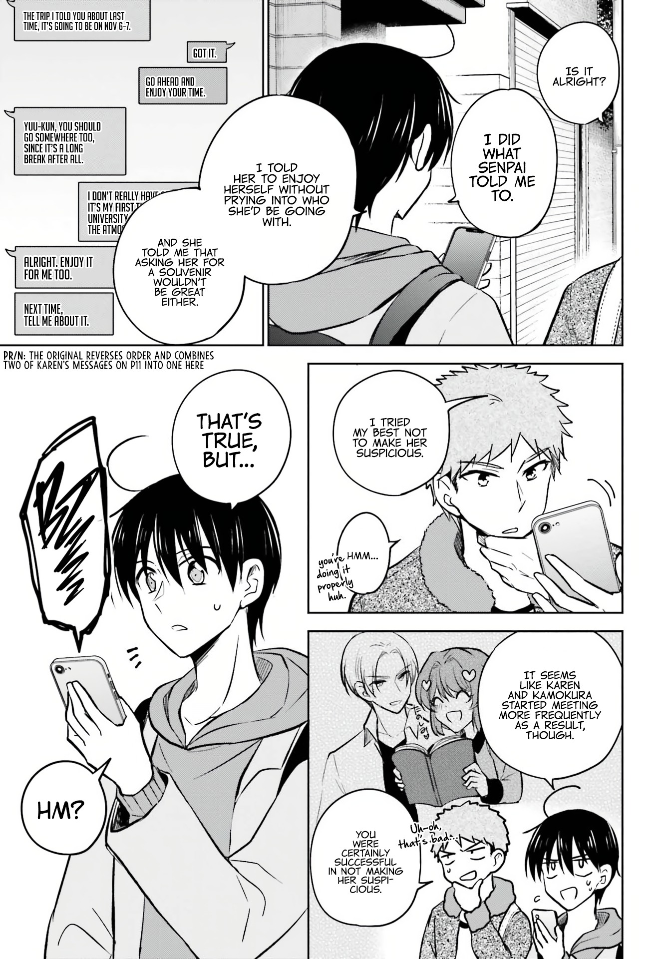 My Girlfriend Cheated on Me With a Senior, so I'm Cheating on Her With His Girlfriend Chapter 8 - Page 15