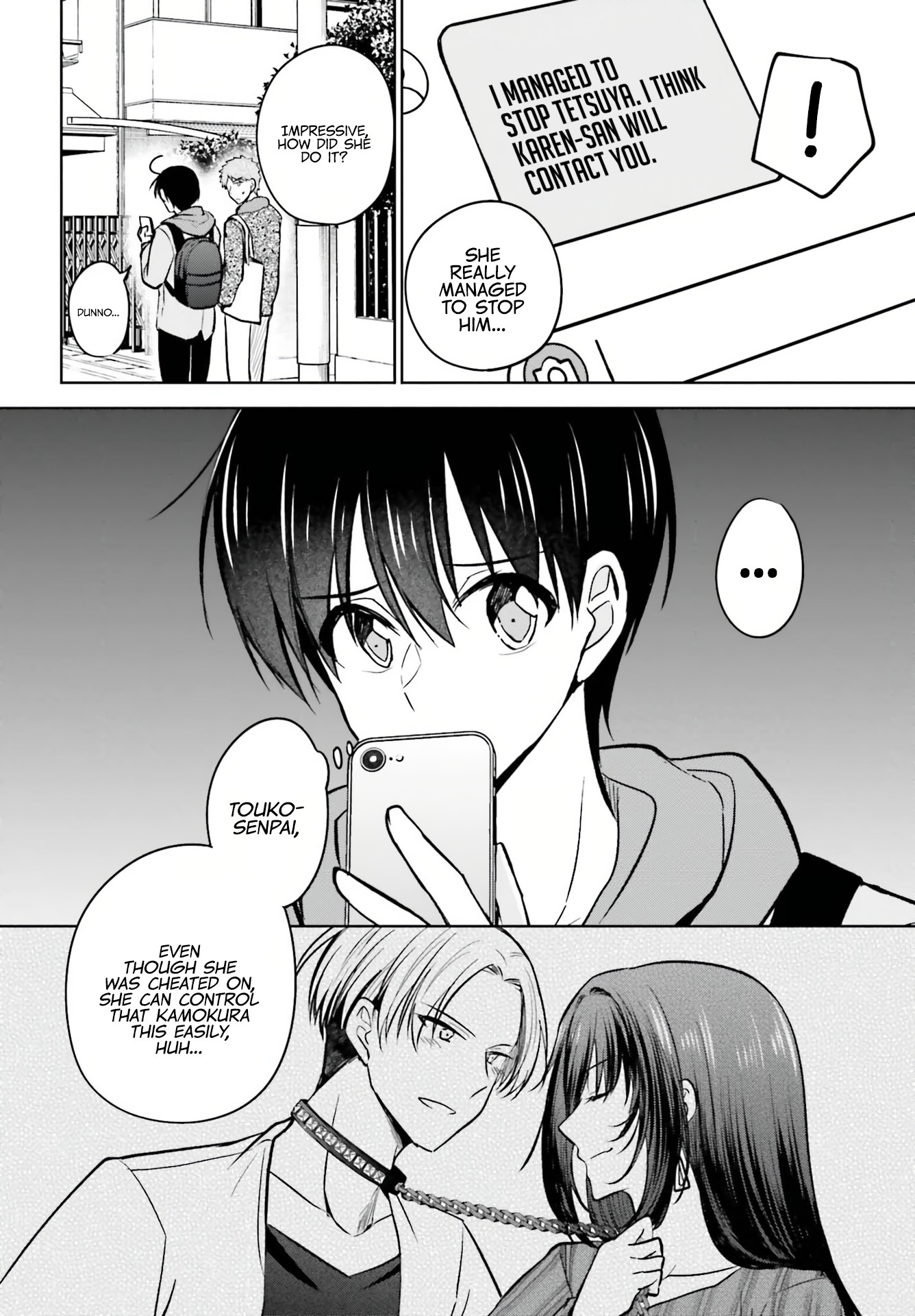 My Girlfriend Cheated on Me With a Senior, so I'm Cheating on Her With His Girlfriend Chapter 8 - Page 16