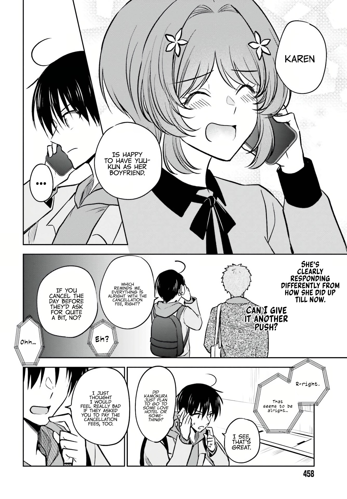 My Girlfriend Cheated on Me With a Senior, so I'm Cheating on Her With His Girlfriend Chapter 8 - Page 22