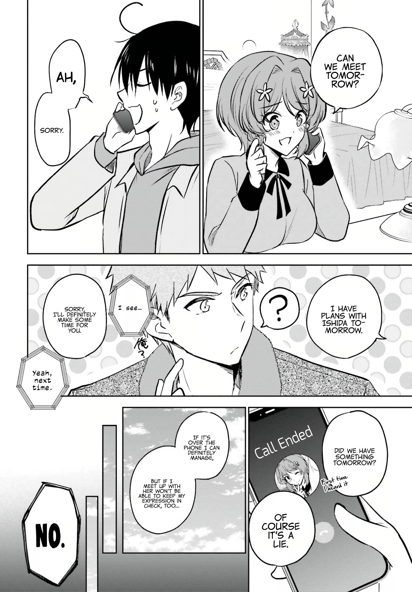 My Girlfriend Cheated on Me With a Senior, so I'm Cheating on Her With His Girlfriend Chapter 8 - Page 24