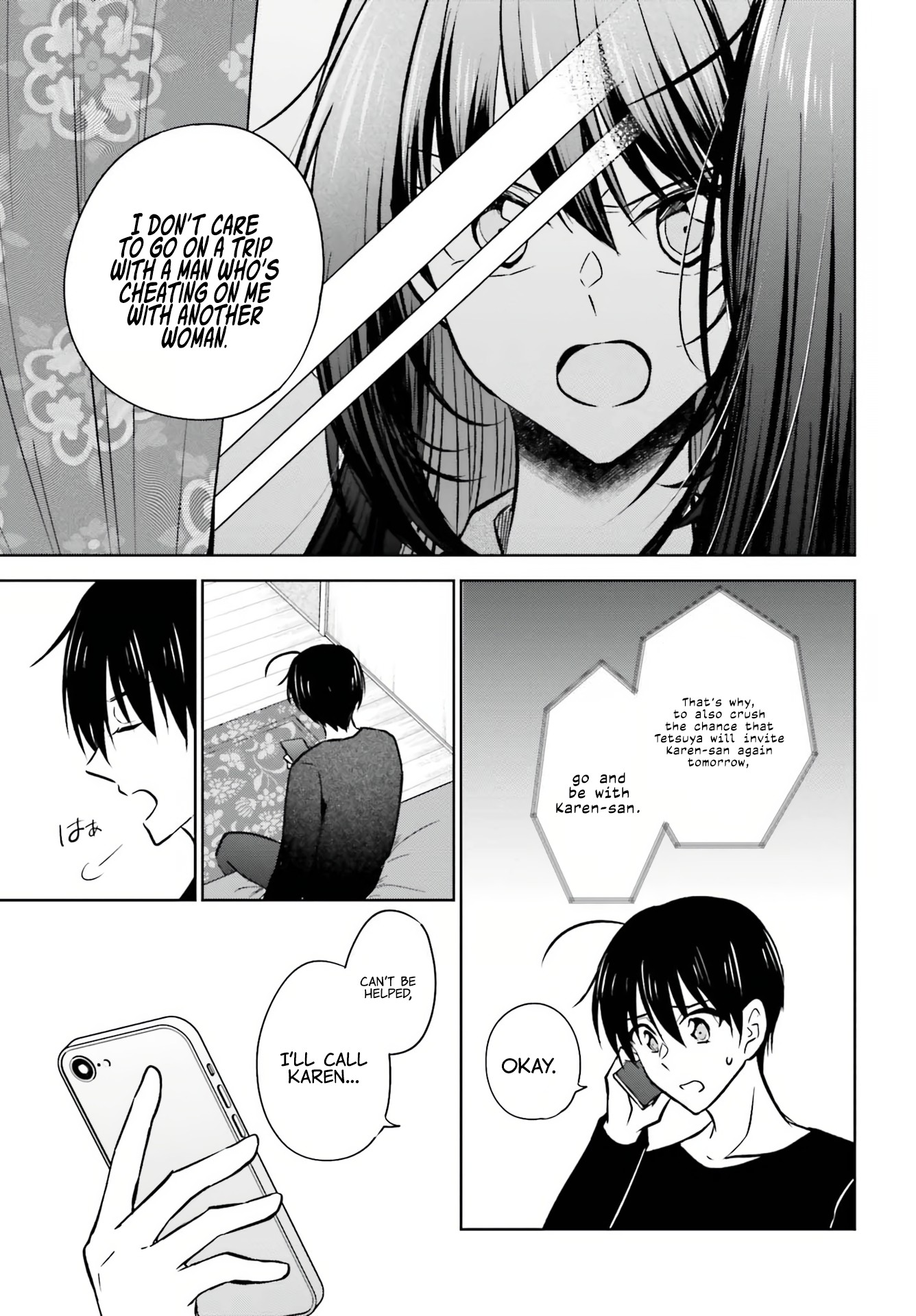 My Girlfriend Cheated on Me With a Senior, so I'm Cheating on Her With His Girlfriend Chapter 8 - Page 27