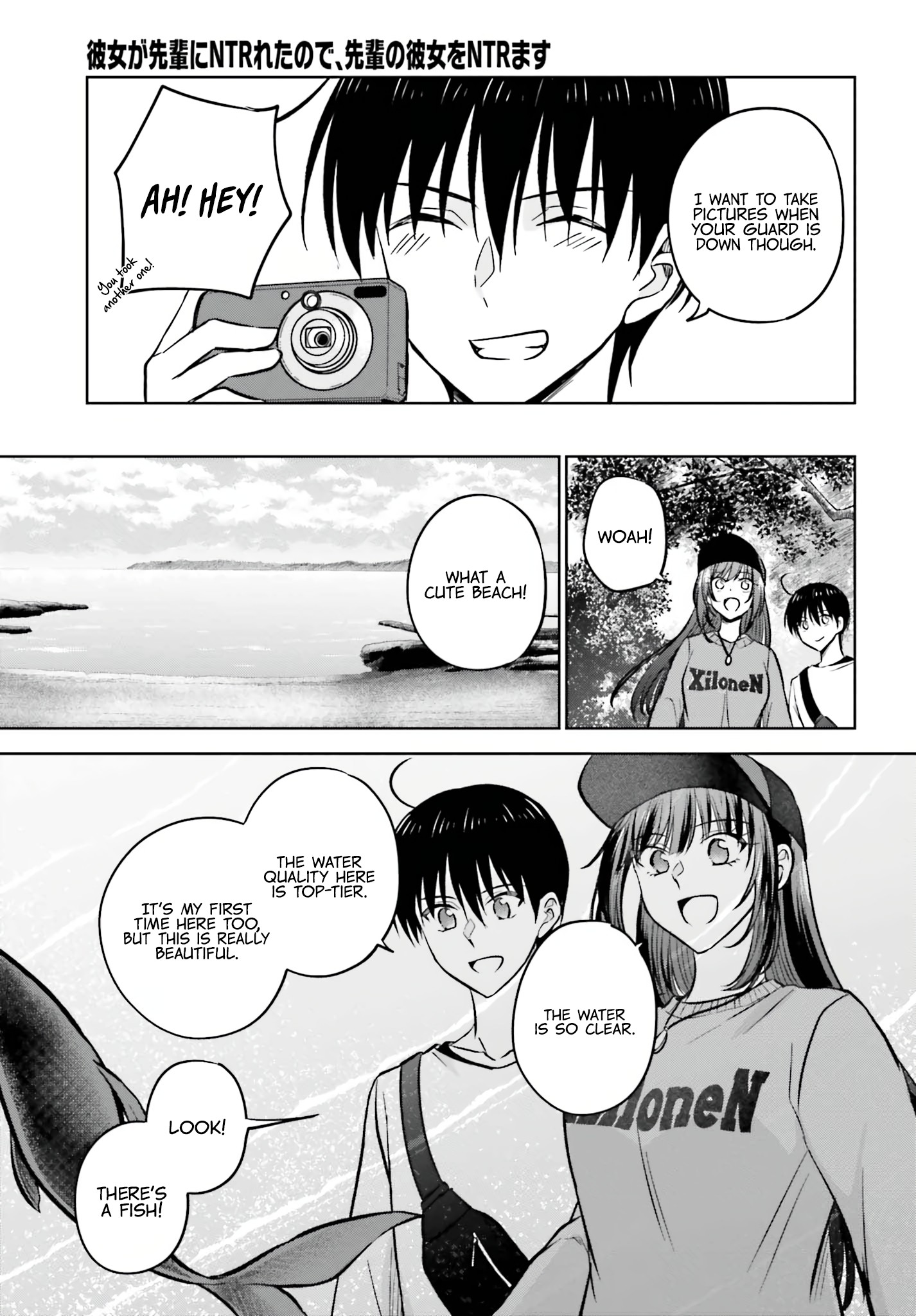 My Girlfriend Cheated on Me With a Senior, so I'm Cheating on Her With His Girlfriend Chapter 10 - Page 14